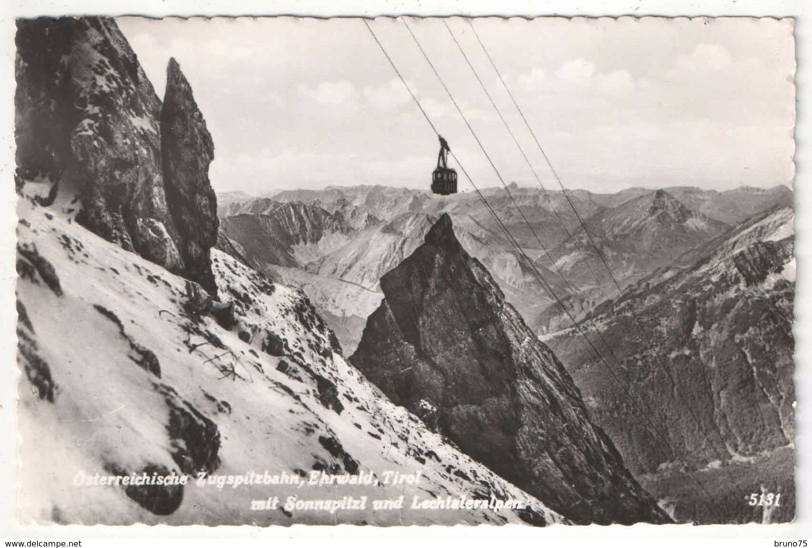 Osterreichische Zugspitsbahn, EHRWALD, Tirol - Mit Sonnspitzl Und Lechtaleralpen - Ehrwald