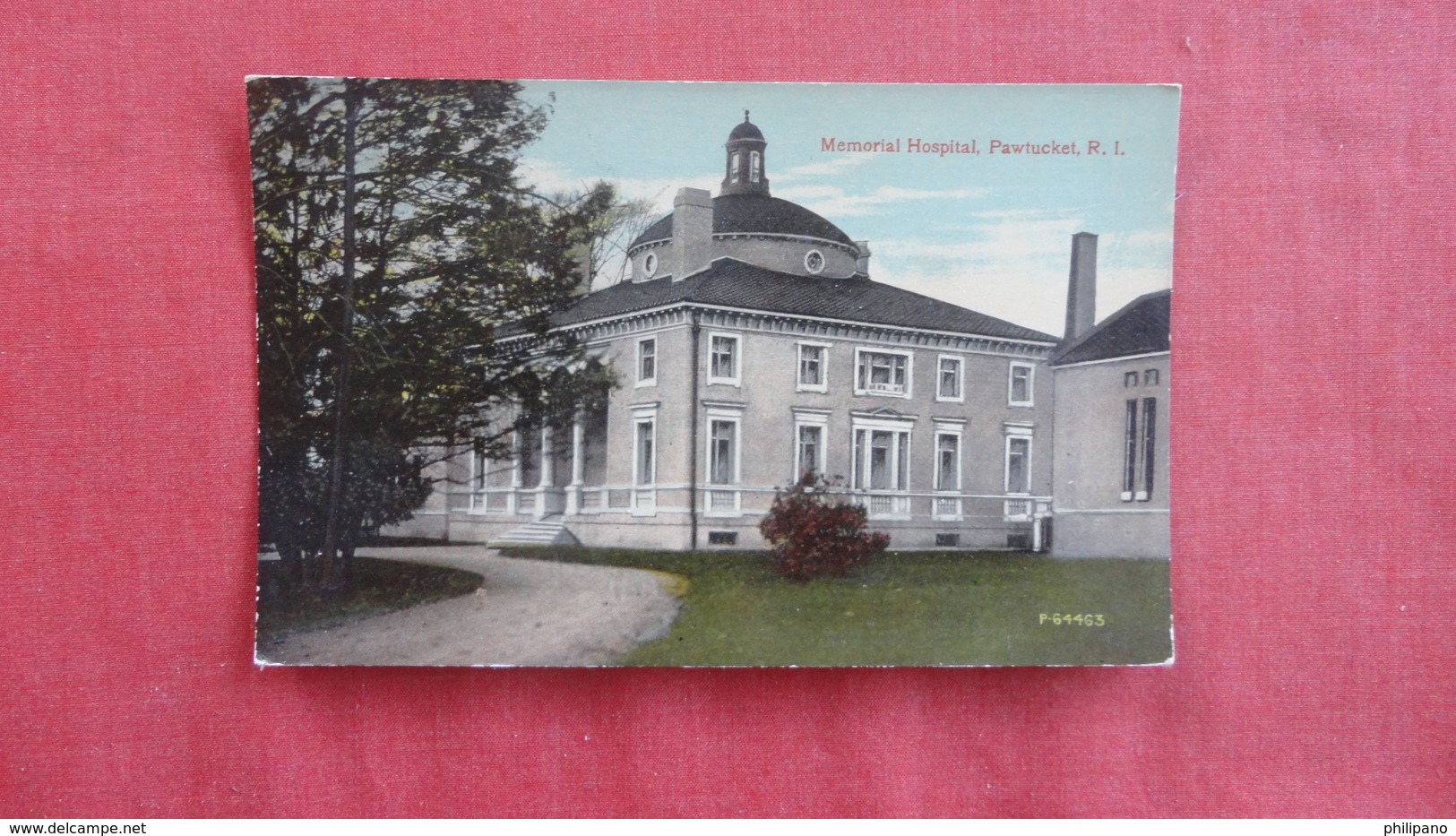 Rhode Island > Pawtucket Memorial Hospital    -ref 2723 - Pawtucket