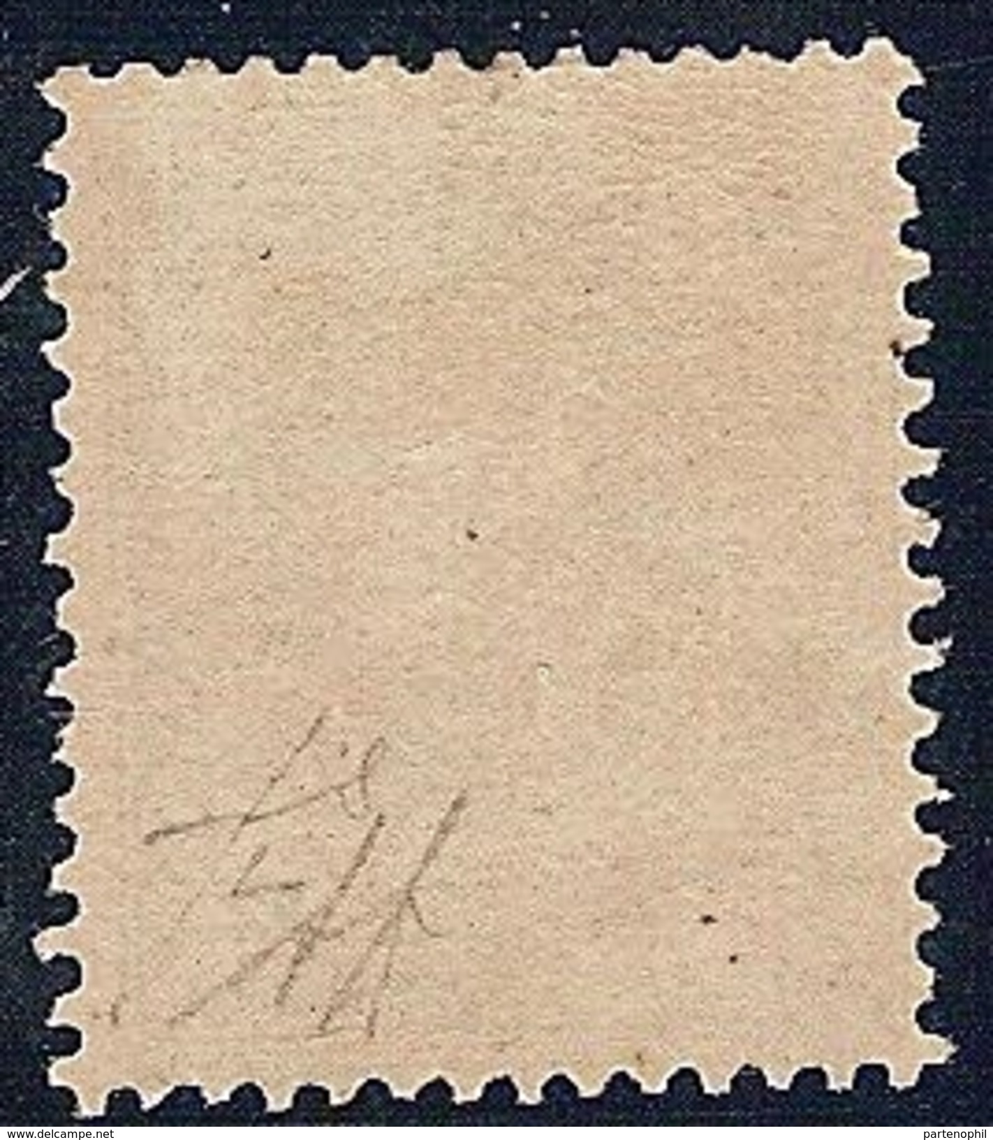 MONACO 1855 : 25 Cent Verde N.6  MH V.F. - Neufs