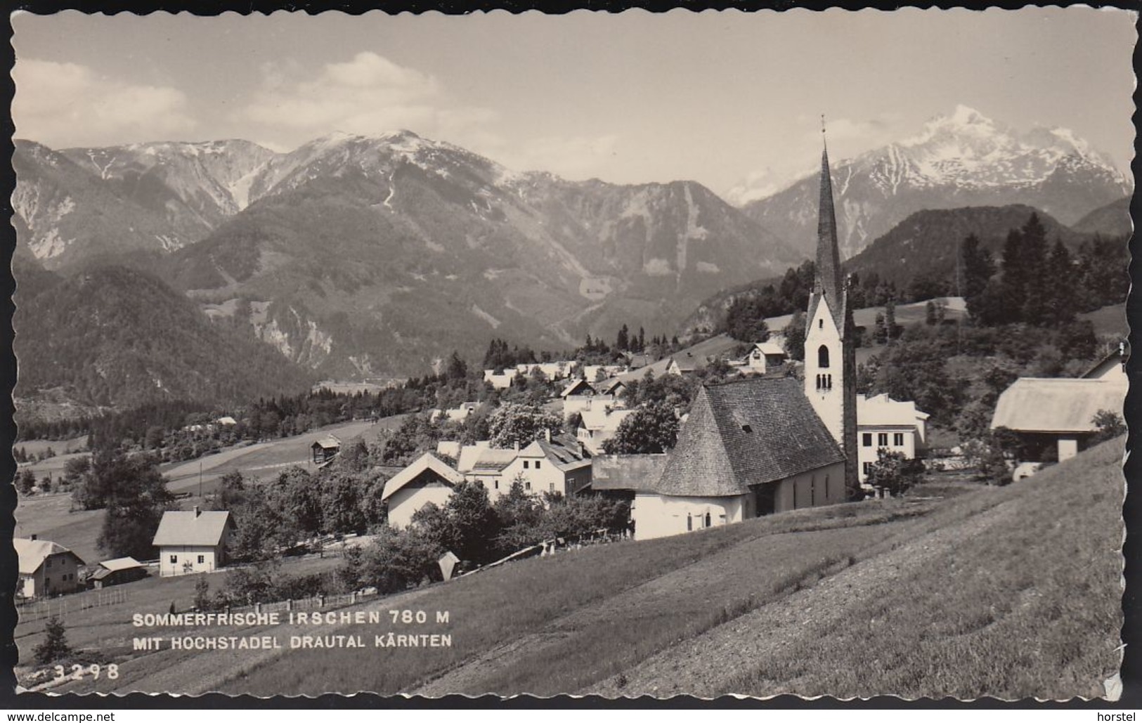 Austria - 9773 Irschen - Drautal - Ansicht Mit Kirche - Spittal An Der Drau