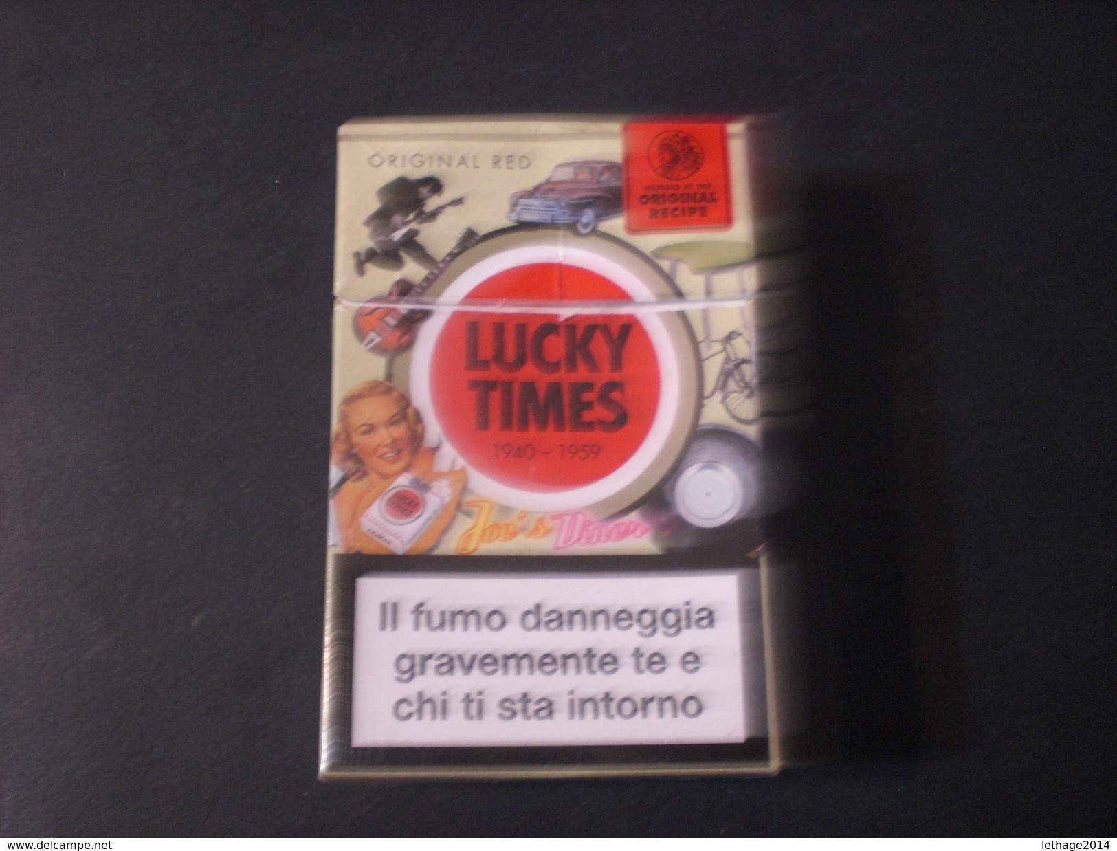 BOX CIGARETTE SIGARETTE LUCKY STRIKE DA COLLEZIONE EDIZIONE LIMITATA RARO !! - Etuis à Cigarettes Vides