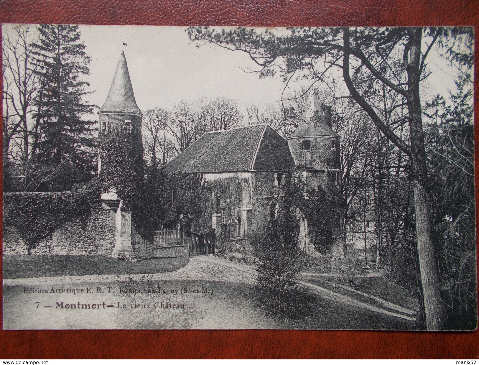 51 - MONTMORT - Le Vieux Château. - Montmort Lucy