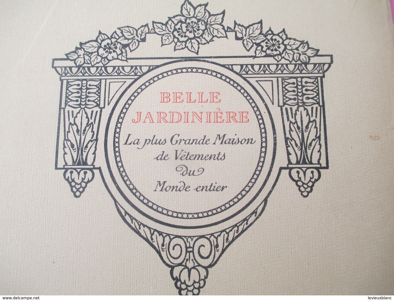 Calendrier de Luxe très grand format/offert par la BELLE JARDINIERE/Chefs d'oeuvre de la Peinture/Angers/1909 CAL382