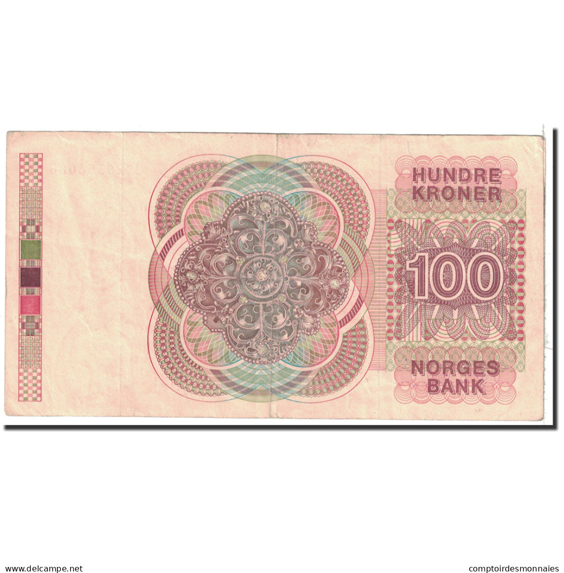 Billet, Norvège, 100 Kroner, 1988, Undated, KM:43d, TTB - Norway