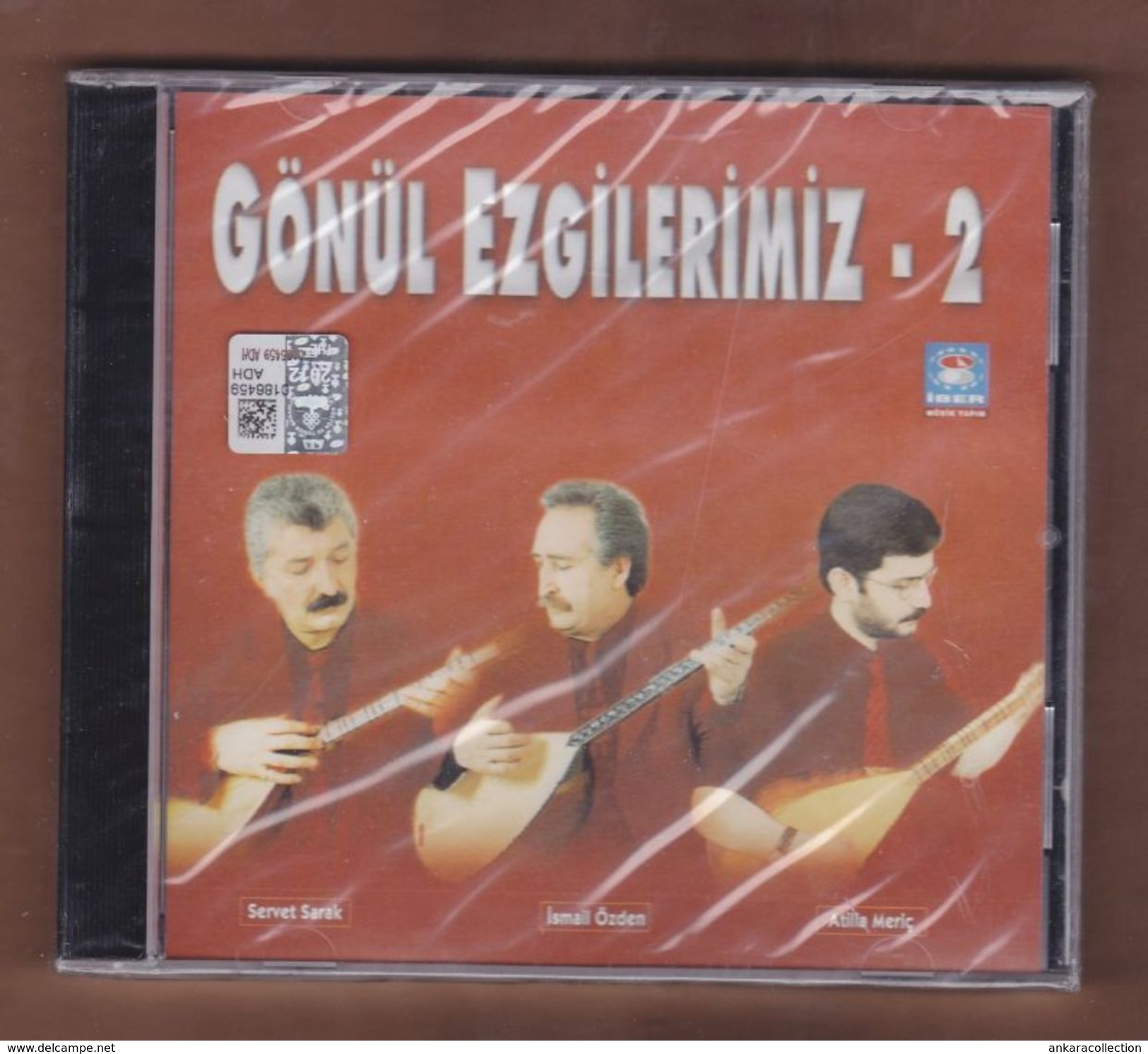 AC -  Servet Sarak Ismail özden Atilla Meriç Gönül Ezgilerimiz 2 BRAND NEW TURKISH MUSIC CD - Musiques Du Monde