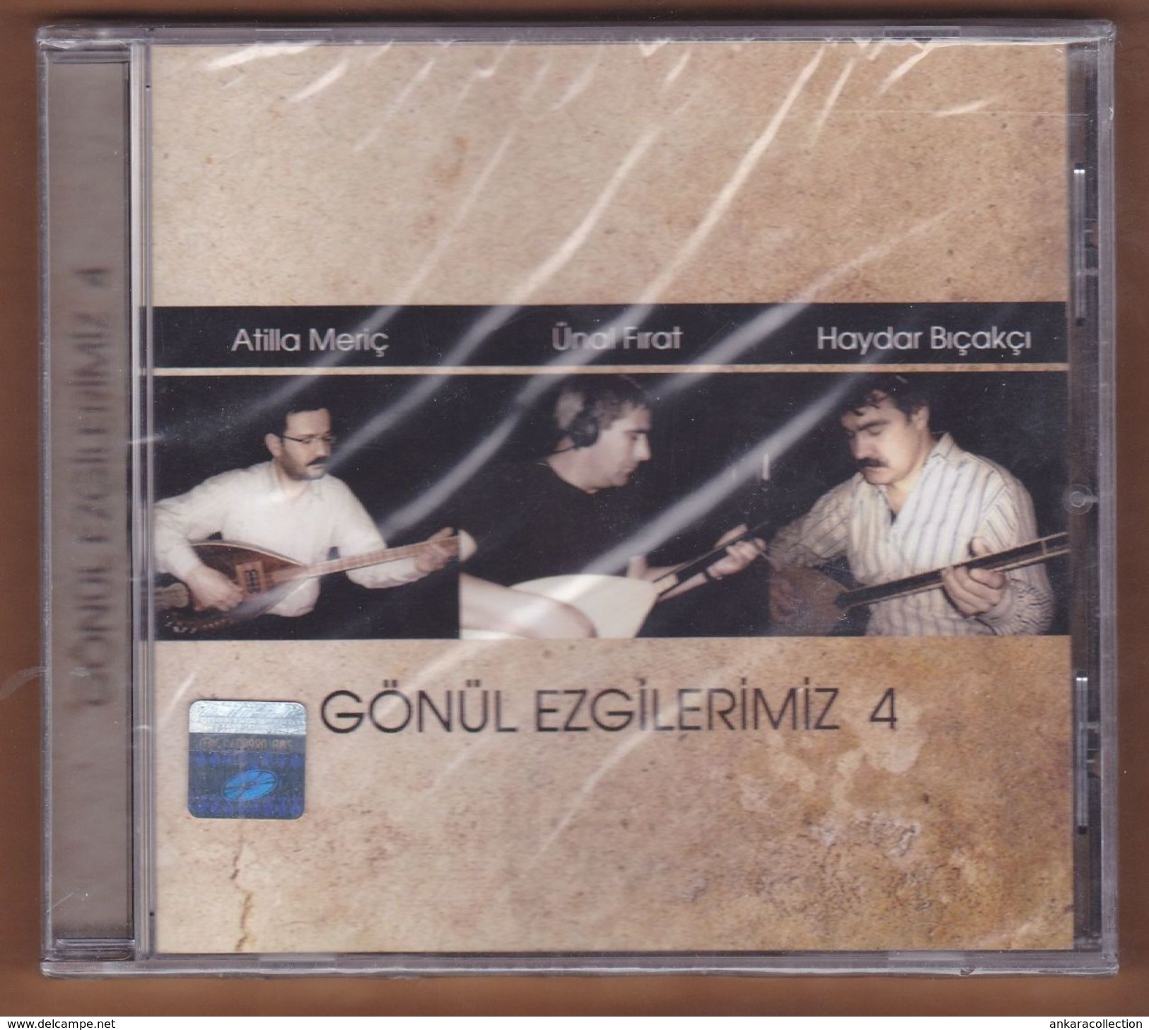 AC -  Atilla Meriç ünal Fırat Haydar Bıçakçı Gönül Ezgilerimiz 4 BRAND NEW TURKISH MUSIC CD - Musiques Du Monde