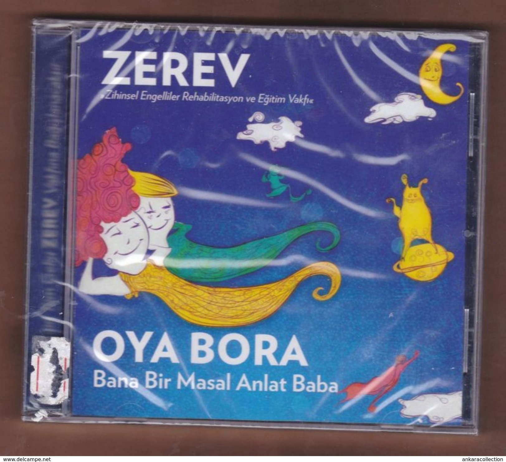 AC -  Oya Bora Bana Bir Masal Anlat Baba Zerev BRAND NEW TURKISH MUSIC CD - World Music