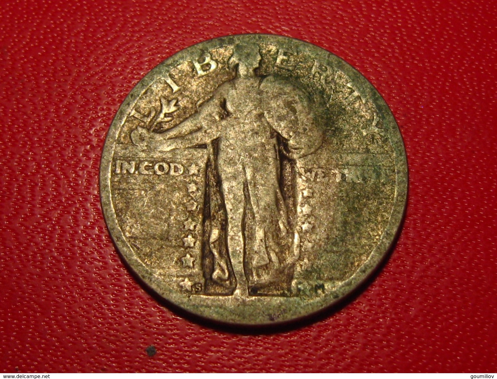 Etats-Unis - USA - Quarter Dollar ND-S Standing Liberty 3010 - 1916-1930: Standing Liberty (Liberté Debout)