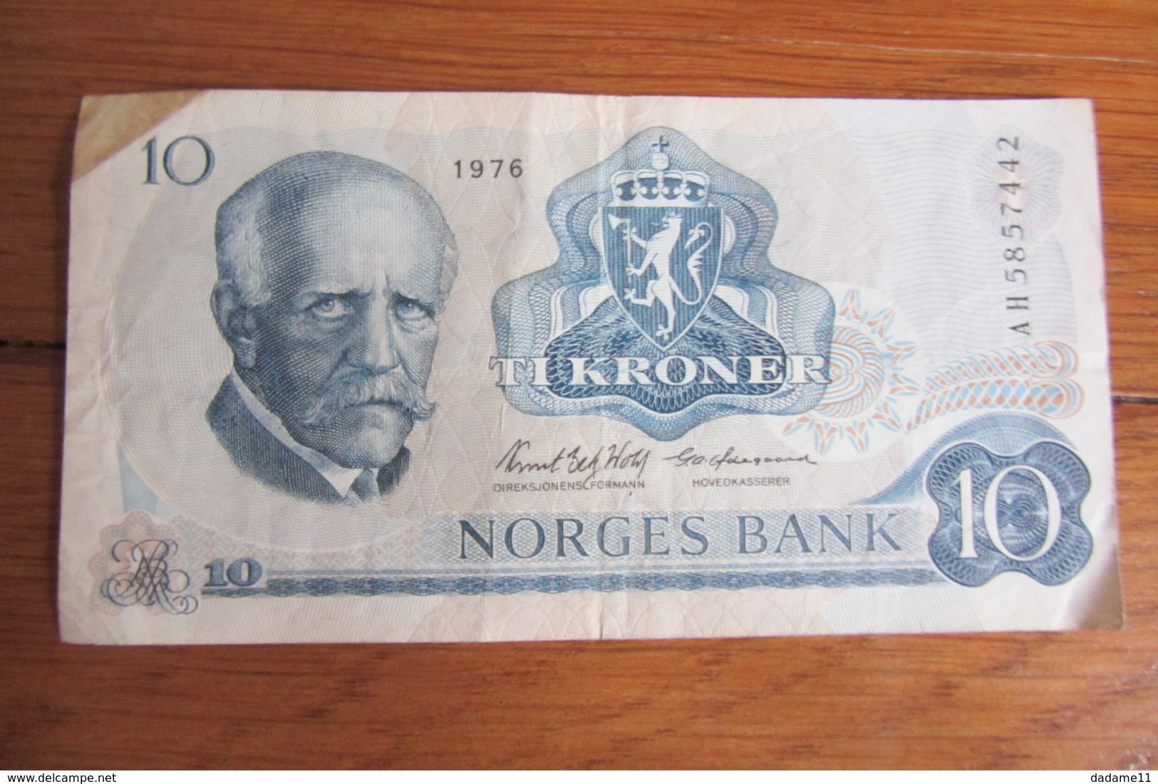 10 Kroner Norvège 1976 - Norway