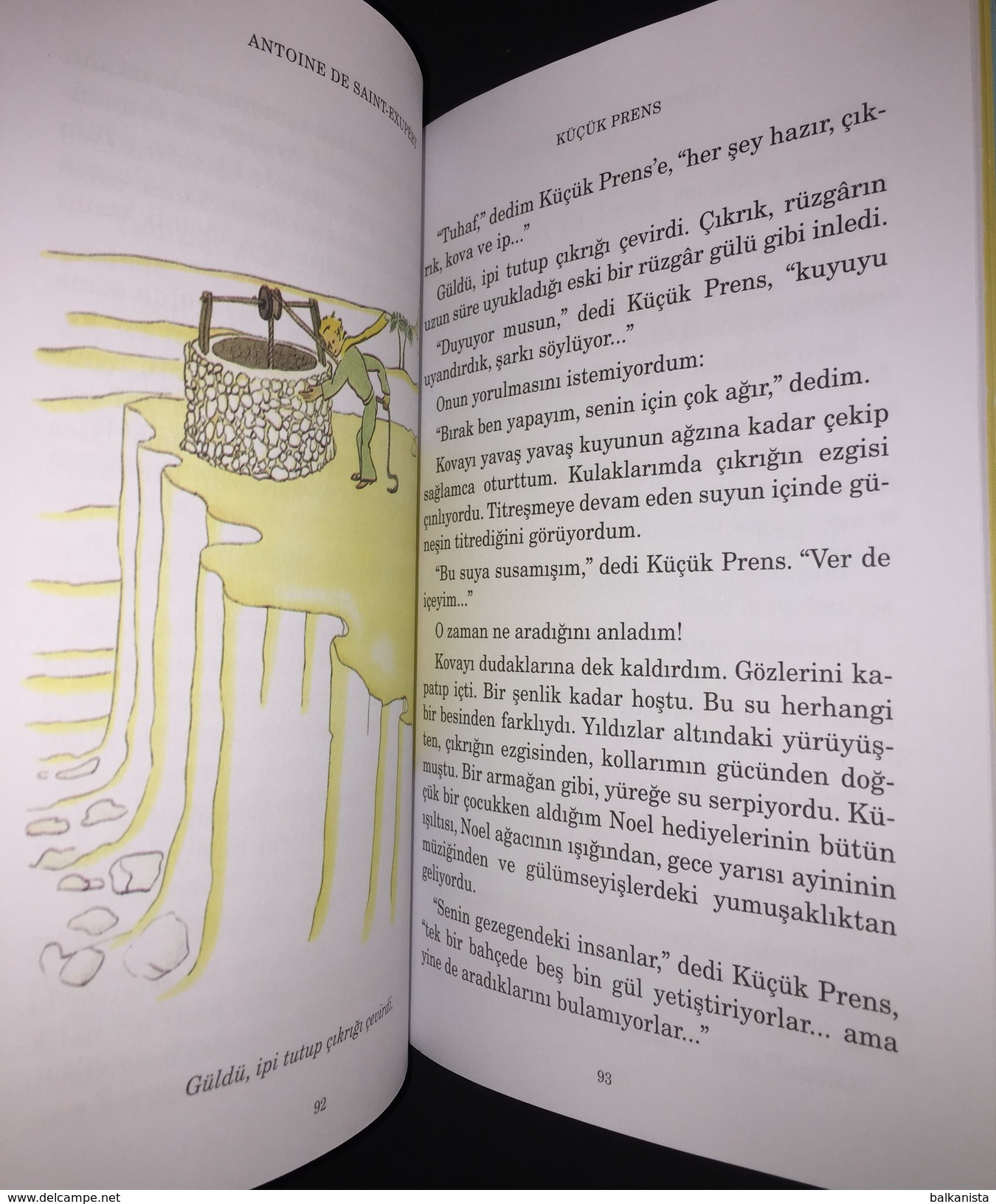 KUCUK PRENS LITTLE PRINCE COLORED Antoine De Saint Exupery TURKISH LANGUAGE - Junior