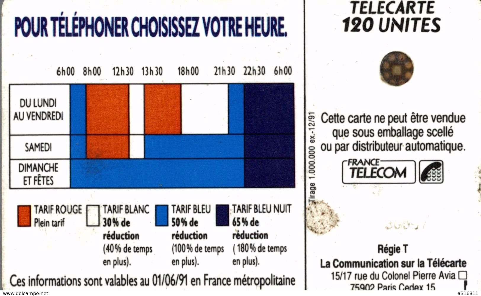 FRANCE TELECOM - 120 Eenheden