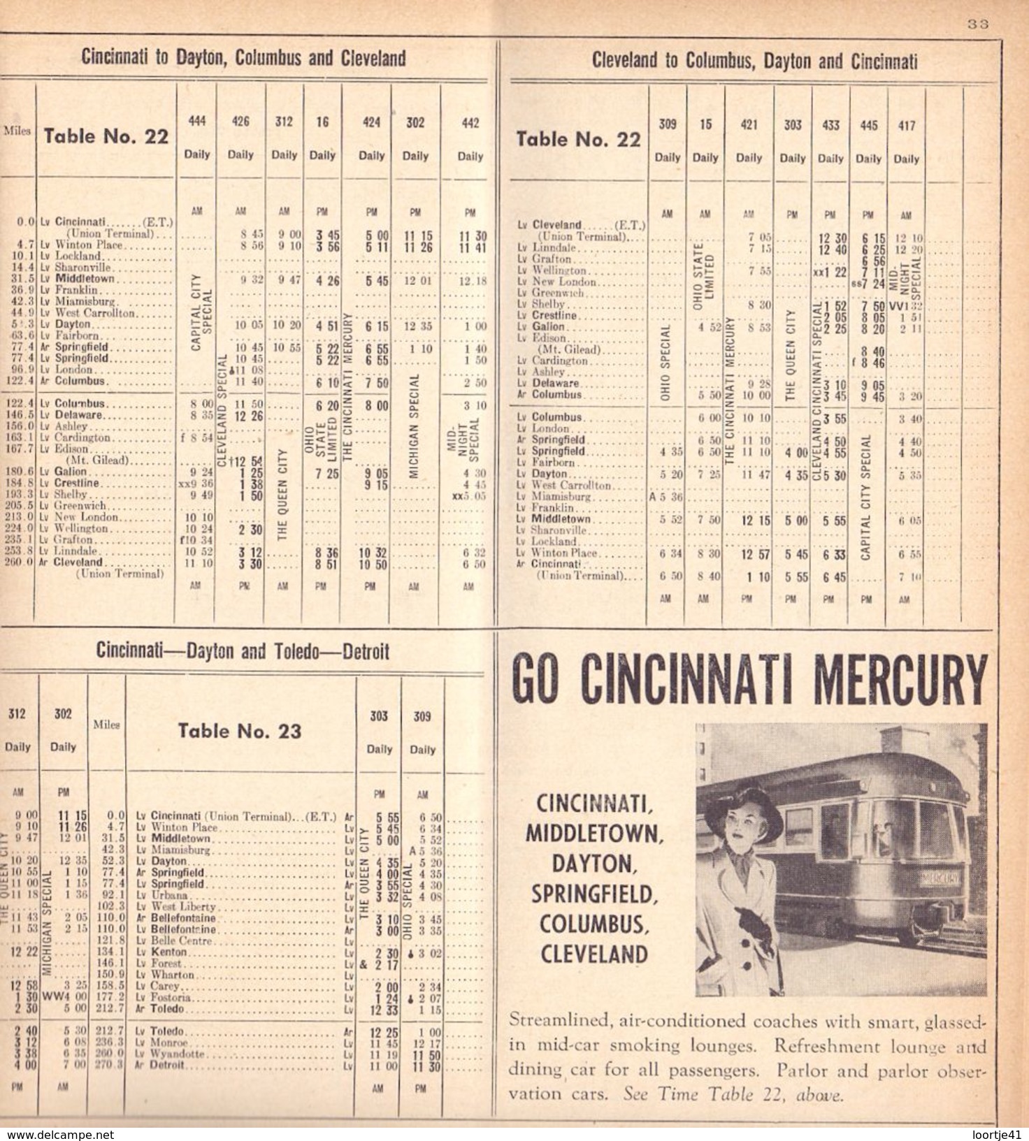 Tourisme - Timetables Schedules Dienstregeling  - Trains Treinen New York Central System - West Point 1952 - Wereld