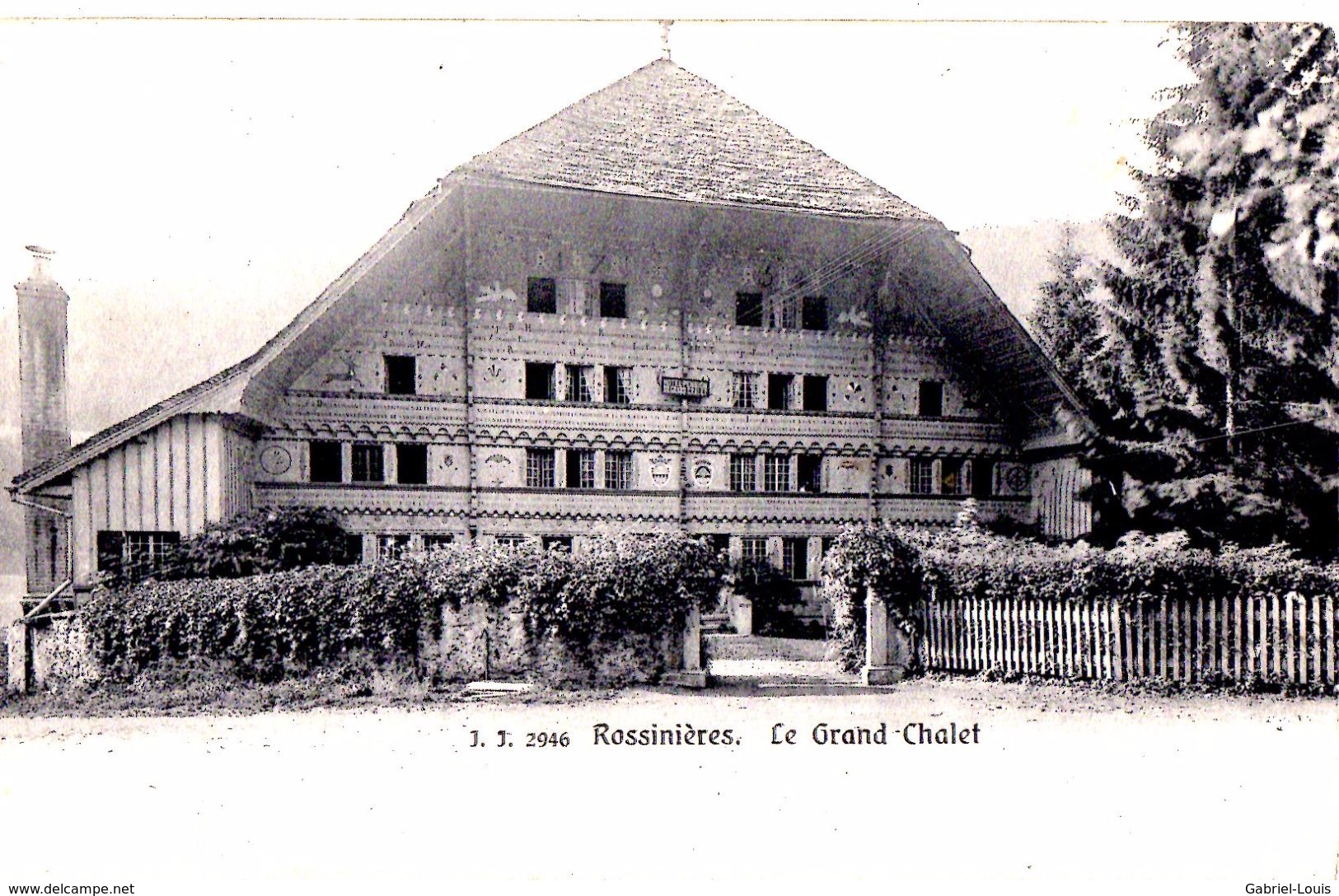 Rossinières Le Grand Chalet - Rossinière