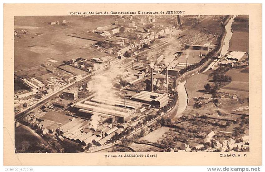 Jeumont    59      Ensemble Des Usines       (voir Scan) - Jeumont