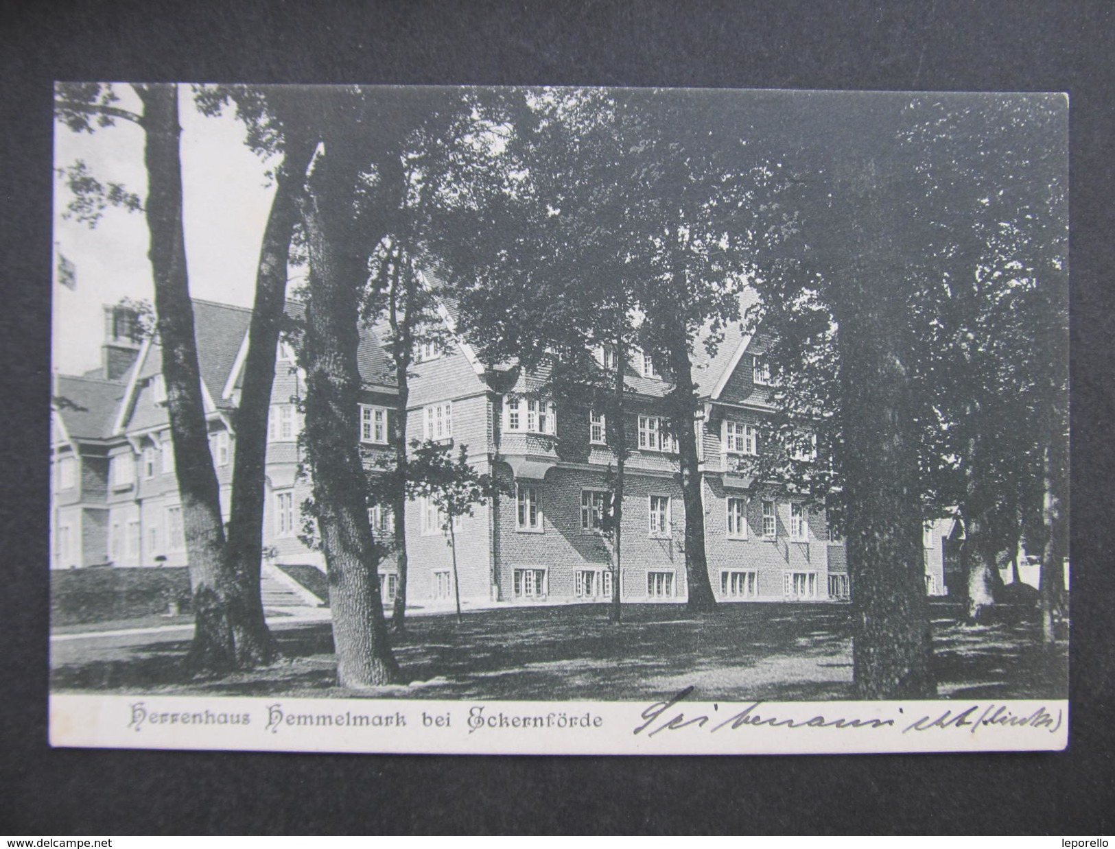 AK ECKERNFÖRDE Herrenhaus Hemmelmark Ca.1910 // D*28683 - Eckernförde