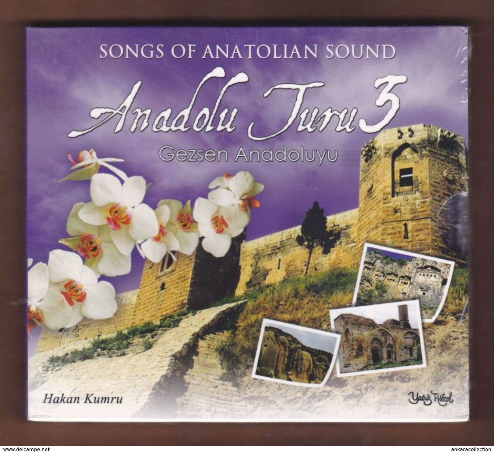 AC -  Hakan Kumru Anadolu Turu 3 Gezsen Anadoluyu Songs Of Anatolian Sound BRAND NEW TURKISH MUSIC CD - Musiques Du Monde