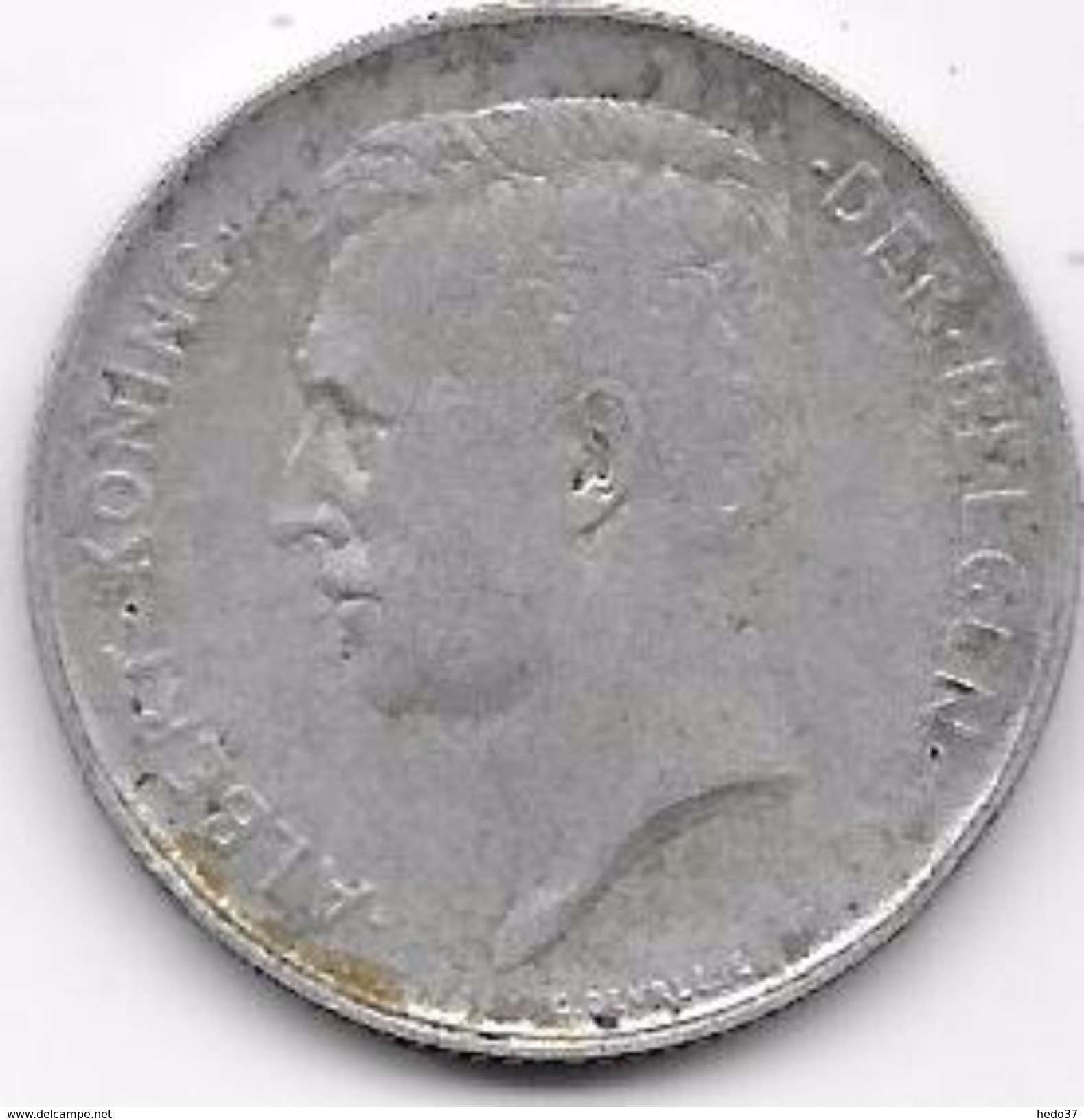 Belgique - 1 Franc 1911 - Argent - 1 Frank