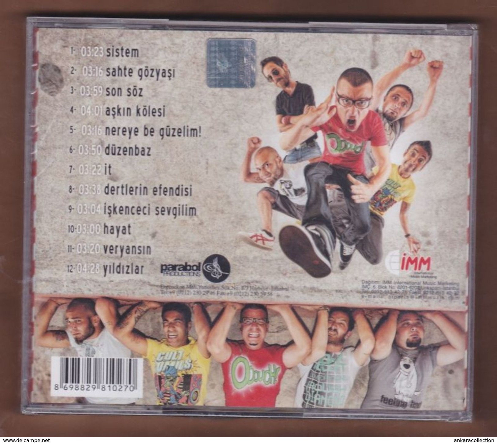 AC -  Dejavu Sinir ötesi Operasyon BRAND NEW TURKISH MUSIC CD - Musiques Du Monde