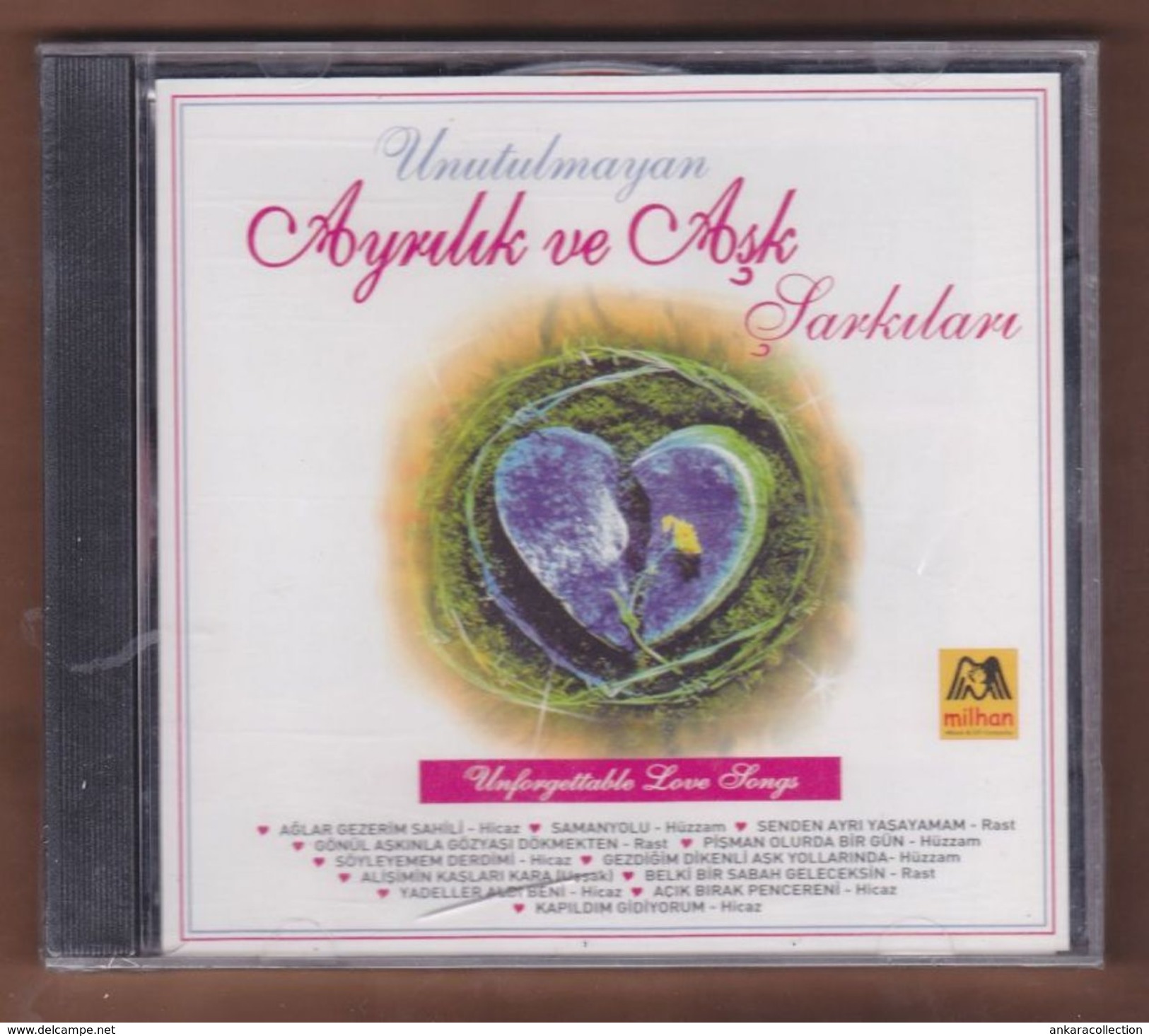 AC -  Unutulmayan Ayrılık Ve Aşk şarkıları Unforgettable Love Songs BRAND NEW TURKISH MUSIC CD - Musiques Du Monde