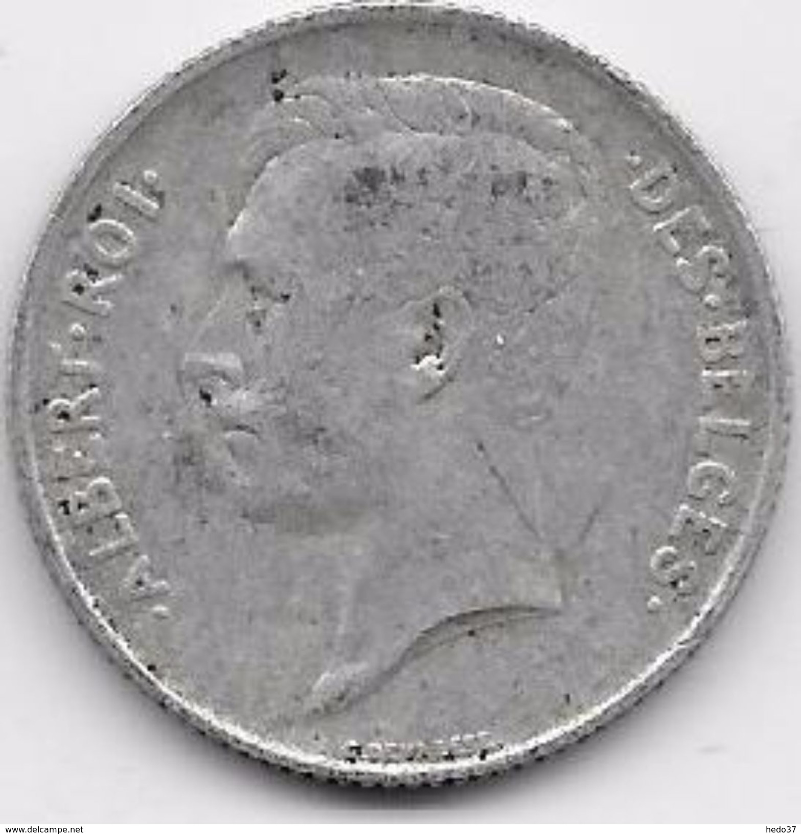 Belgique - 1 Franc 1911 - Argent - 1 Franc