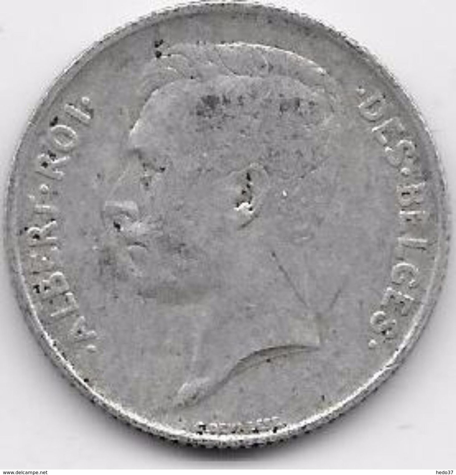 Belgique - 1 Franc 1911 - Argent - 1 Frank