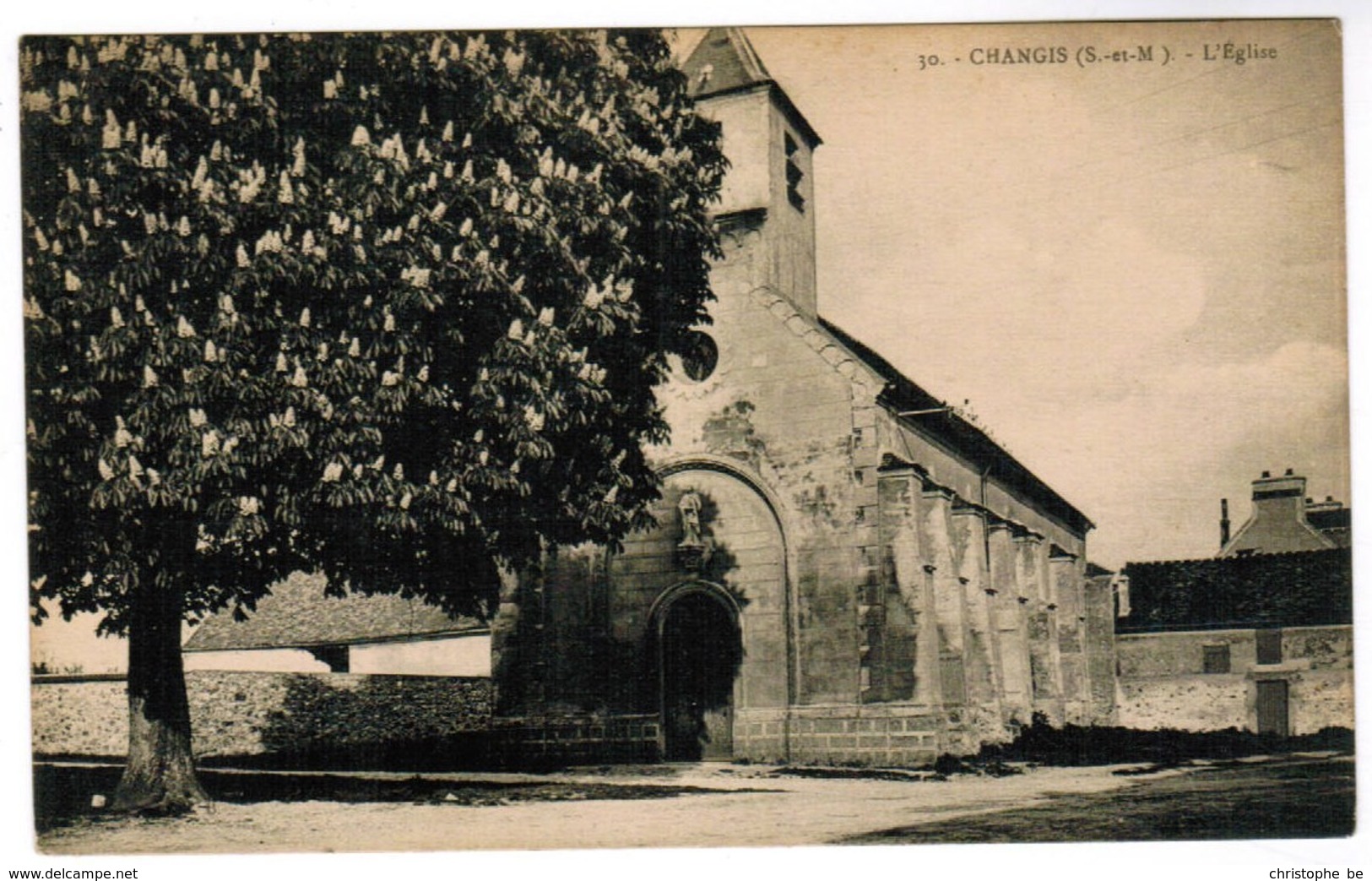 CPA Changis, L'Eglise (pk35933) - Chanteloup Les Vignes