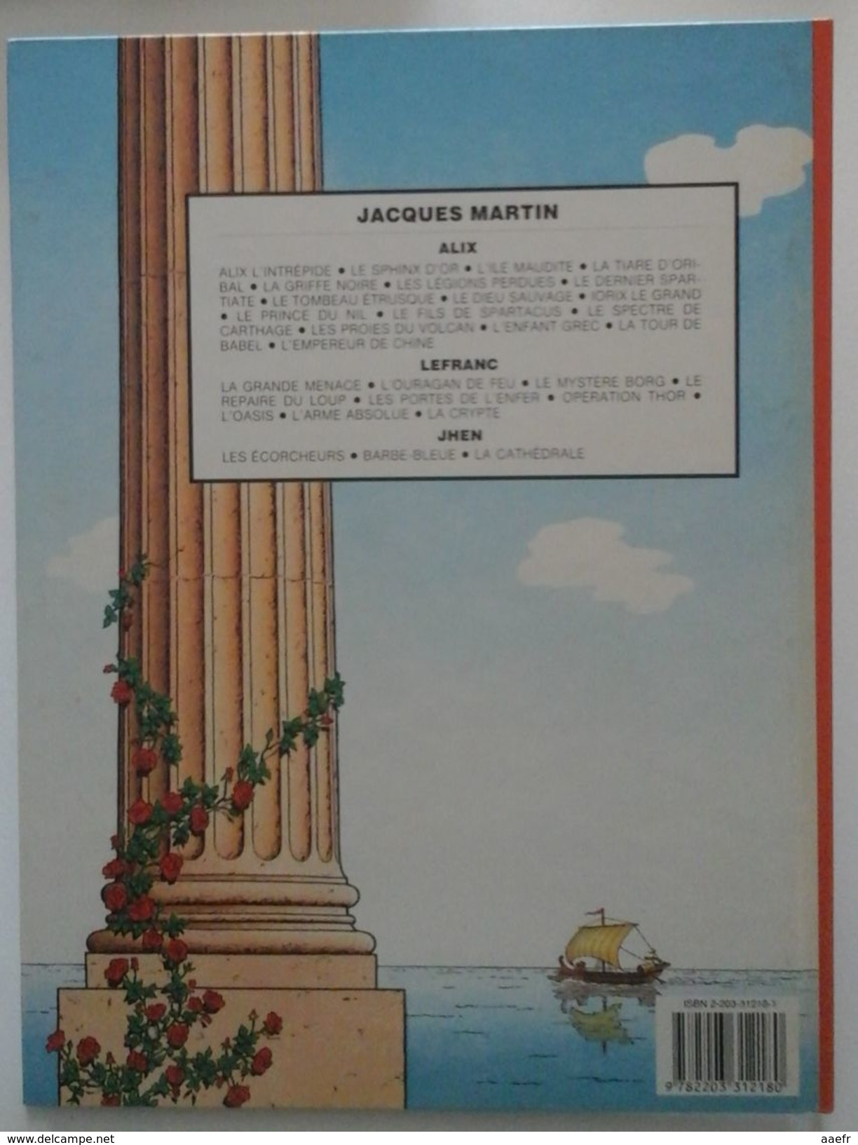 EO Alix - Vercingétorix - J. Martin - Casterman 1985 - Réf. 18 E.O. - Alix