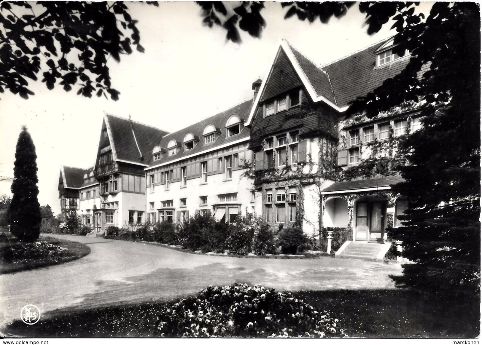 BRUXELLES (1180) - Santé Mentale : Façade Principale De L'Institut Fond'Roy, 43 Avenue Jacques Pastur, à Uccle. CPSM. - Santé, Hôpitaux