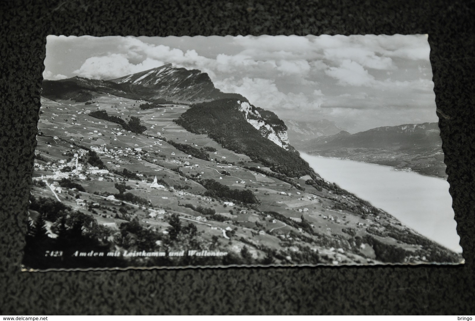 323- Amden Mit Leistkamm Und Wallensee - 1955 - Amden