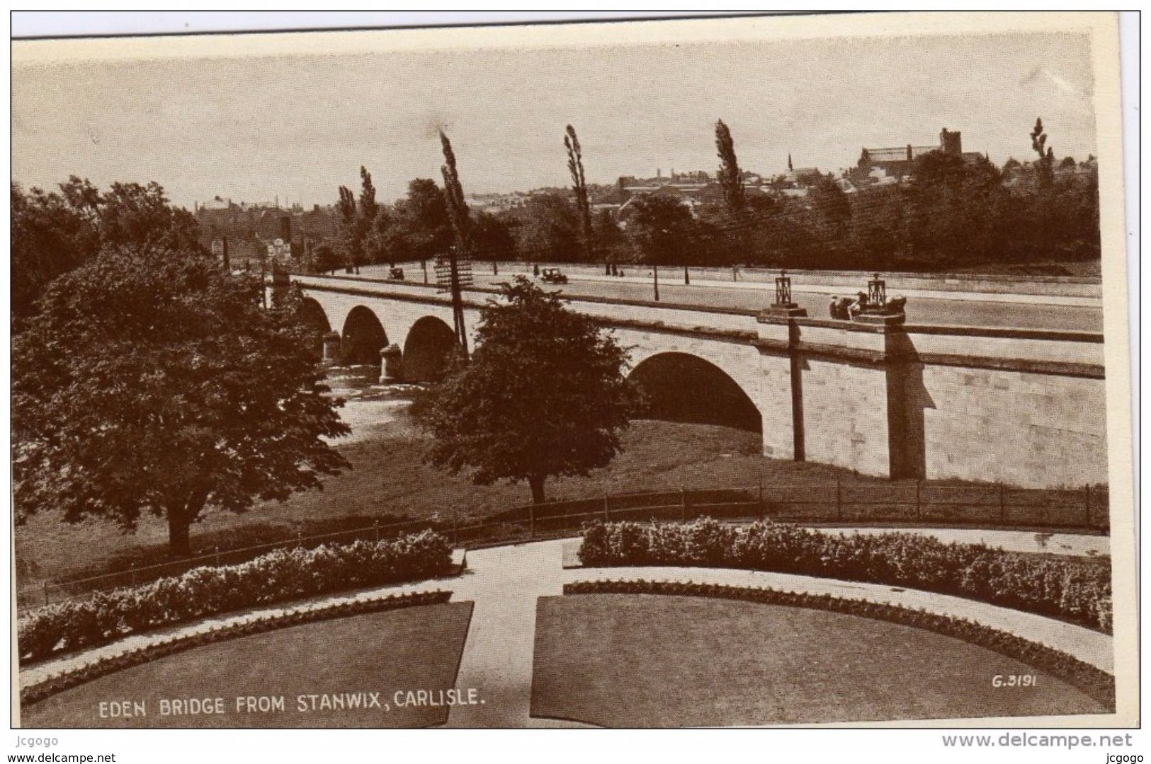 ROYAUME UNI  ANGLETERRE     EDEN BRIDGE FROM STANWIX, CARLISLE - Carlisle