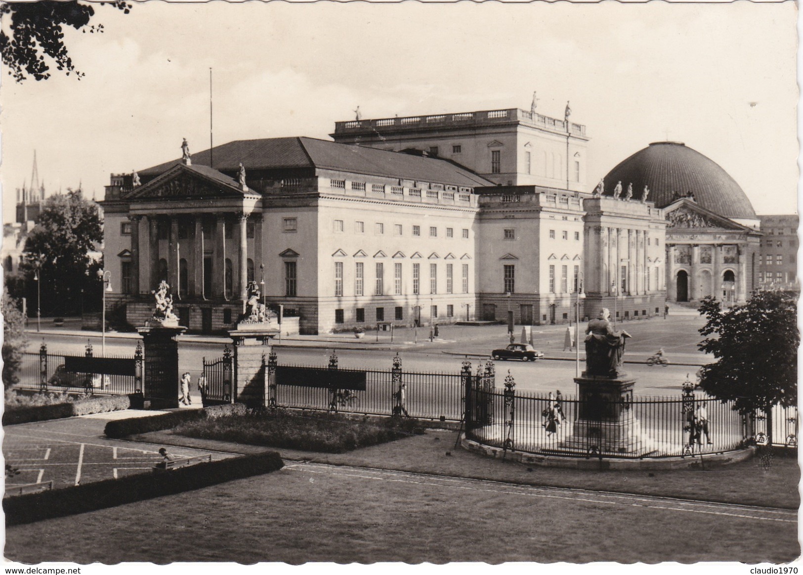 CARTOLINA - POSTCARD - GERMANIA - BERLIN - DEUTSCHE STAATSOPER - Wilmersdorf