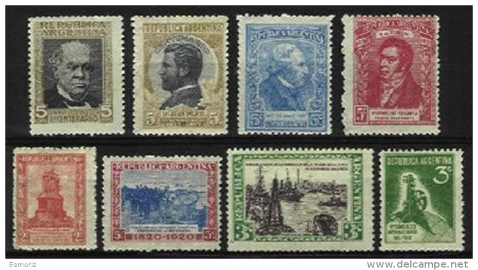 ARGENTINA, Yv 164, 240, 257, 309, 351/54, ** MNH, F/VF, Cat. &euro; 5,00 - Neufs