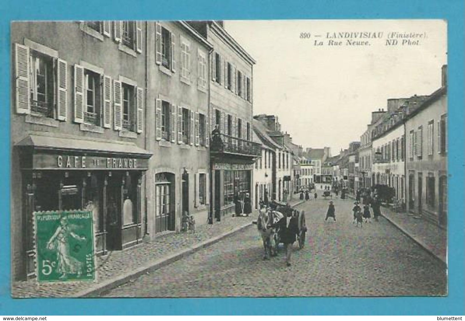 CPA 890 - La Rue Neuve LANDIVISIAU 29 - Landivisiau