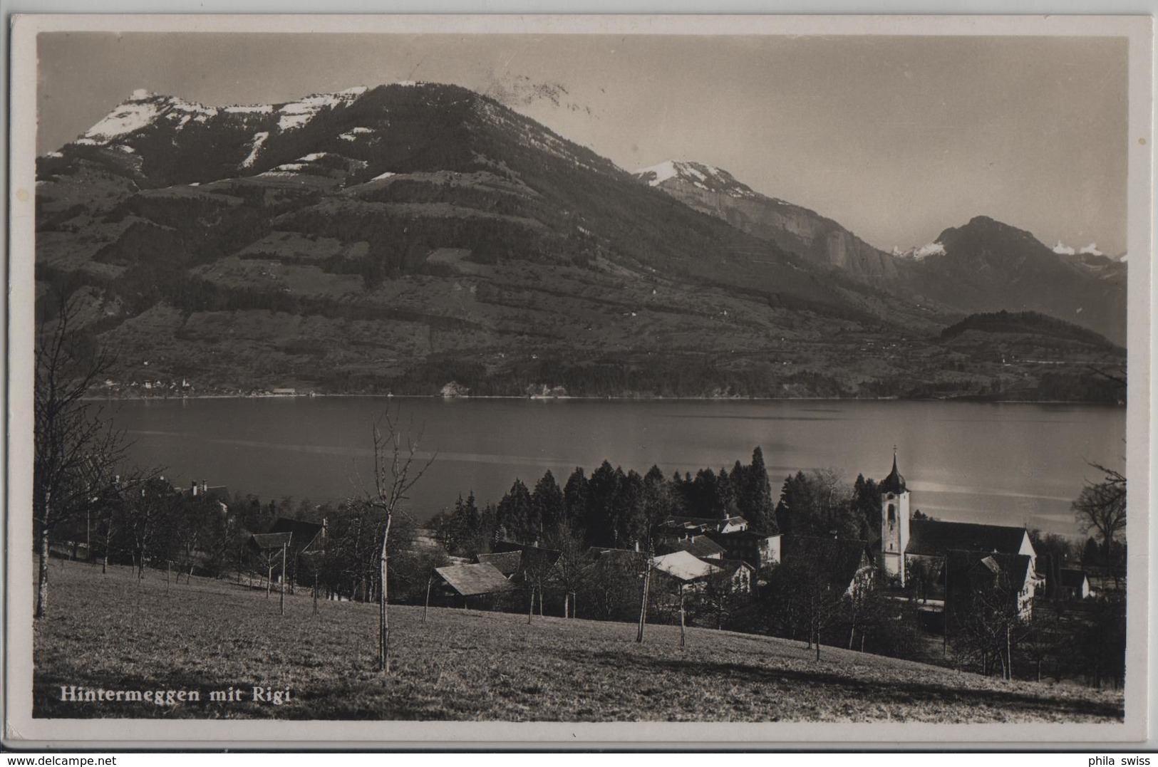 Hintermeggen Mit Rigi - Photo: Globetrotter - Meggen