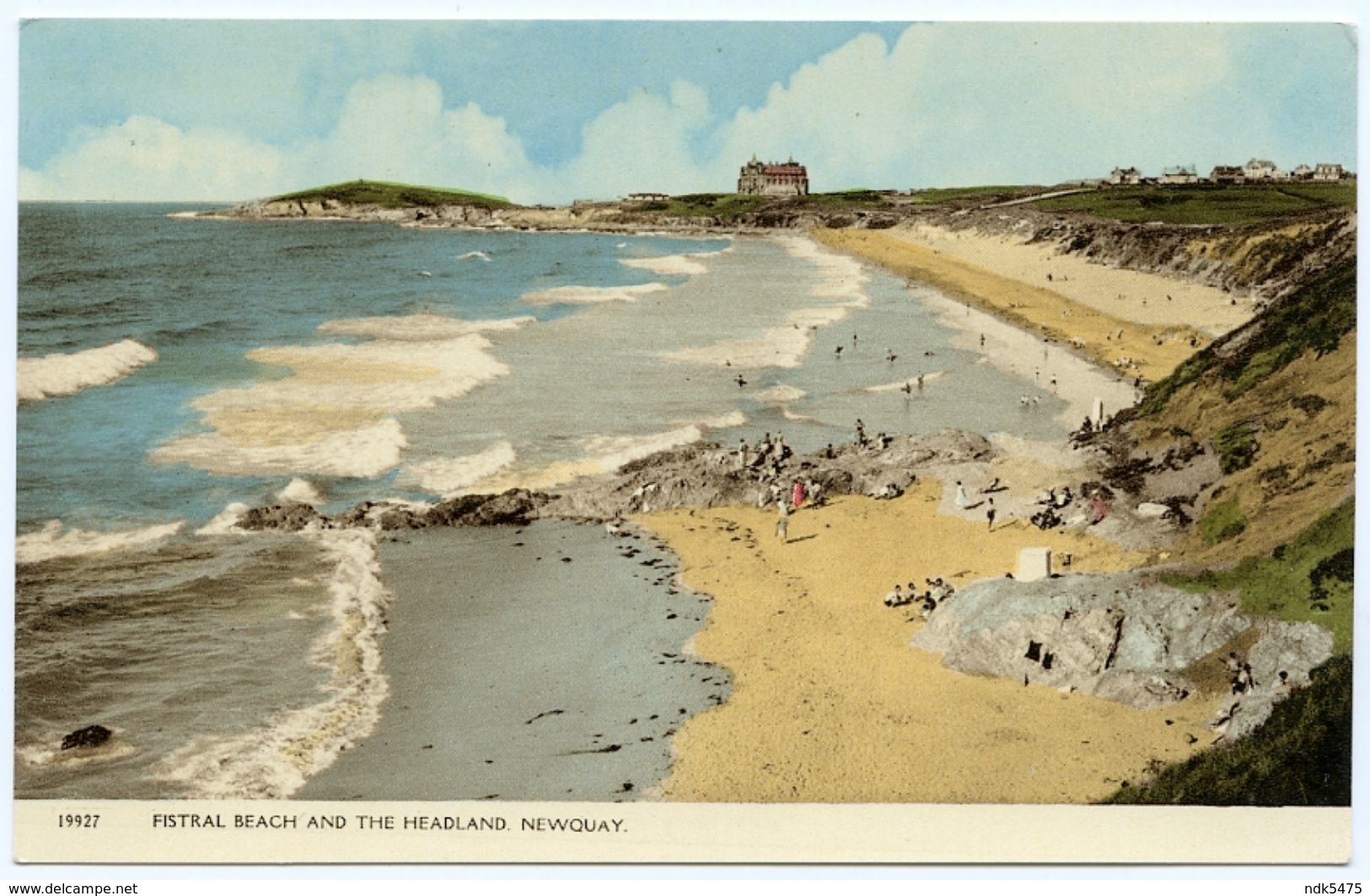 NEWQUAY : FISTRAL BEACH AND THE HEADLAND - Newquay