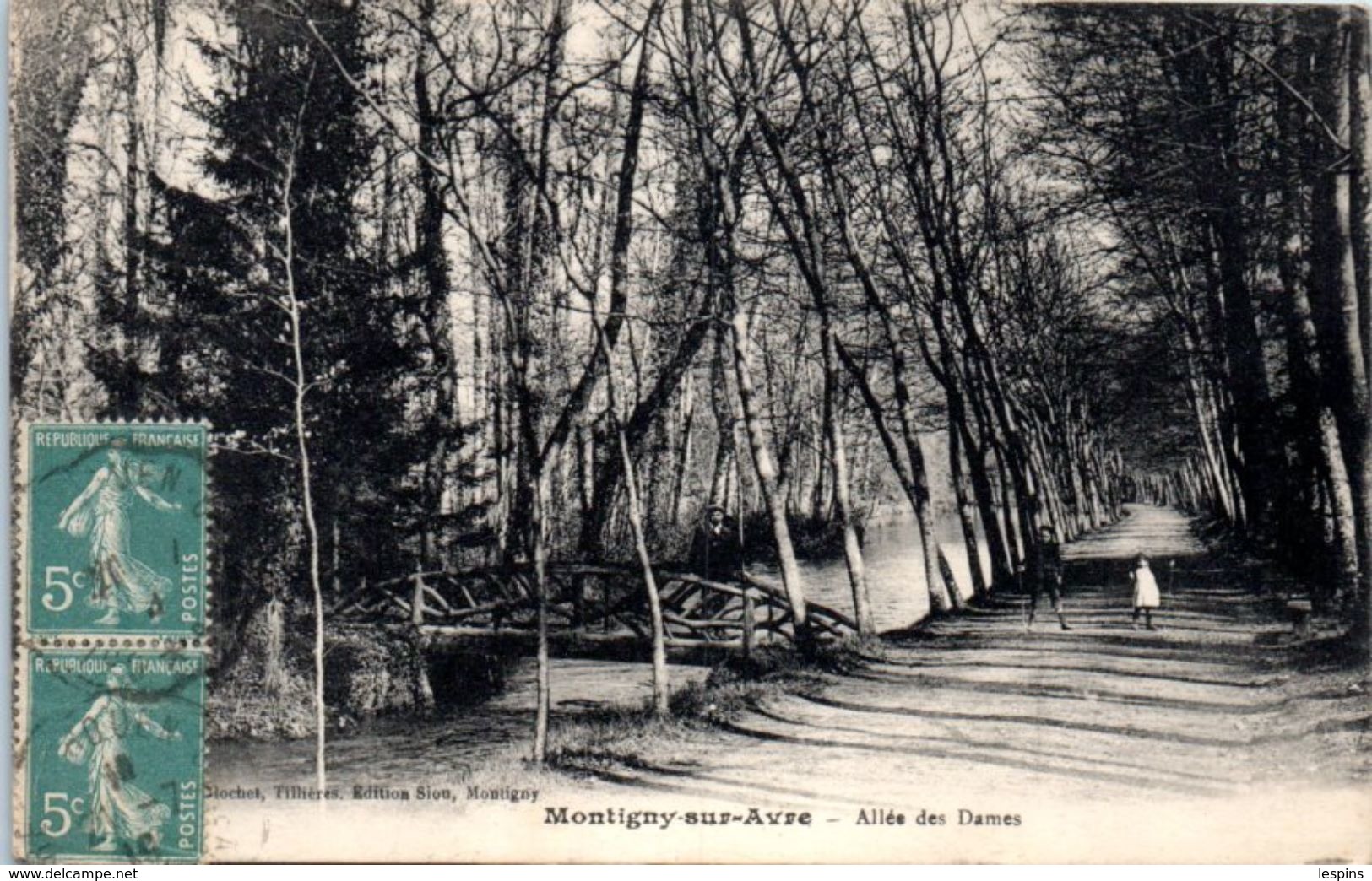 28 - MONTIGNY Sur AVRE --  Allée Des Dames - Montigny-sur-Avre