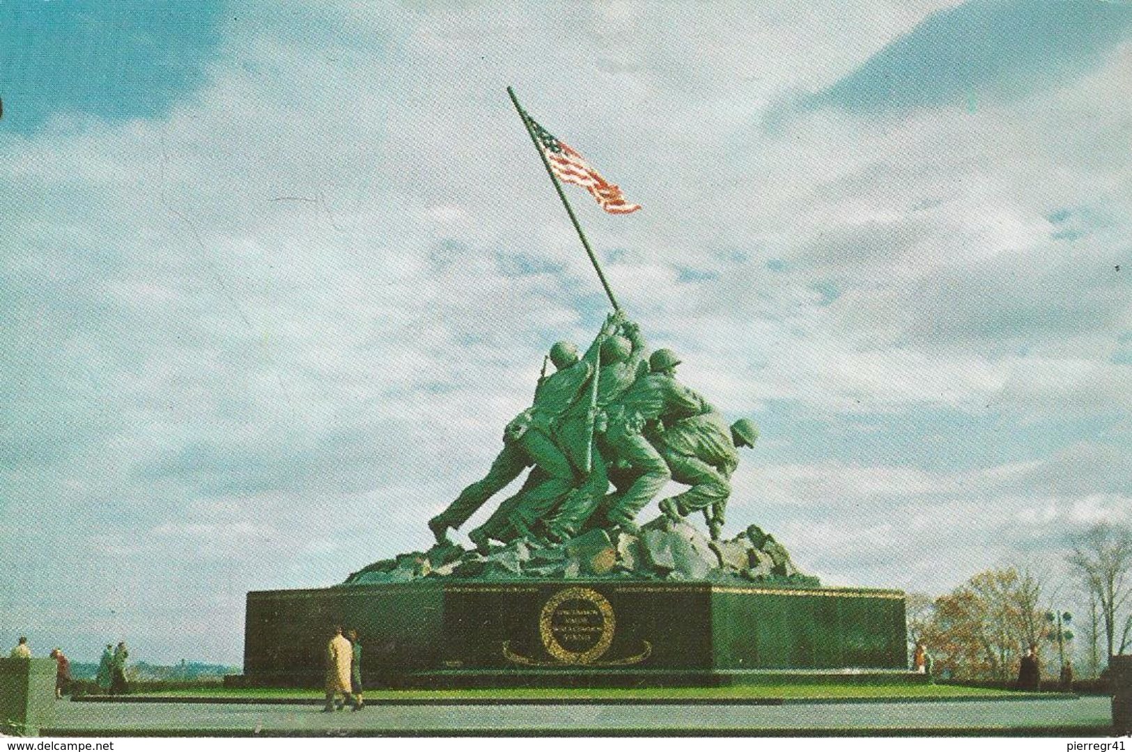 CPA-1955-USA-VIRGINIE-ARLINGTON-MEMORIAL -US MARINE CORPS WAR-TBE - Arlington