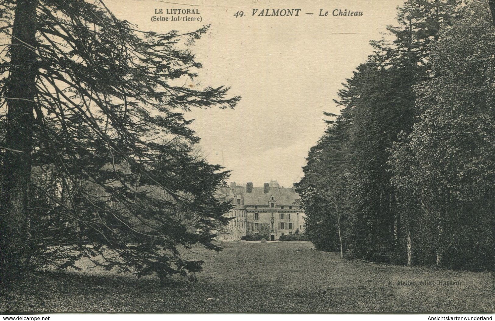 Valmont - Le Château 1925 (001858) - Valmont