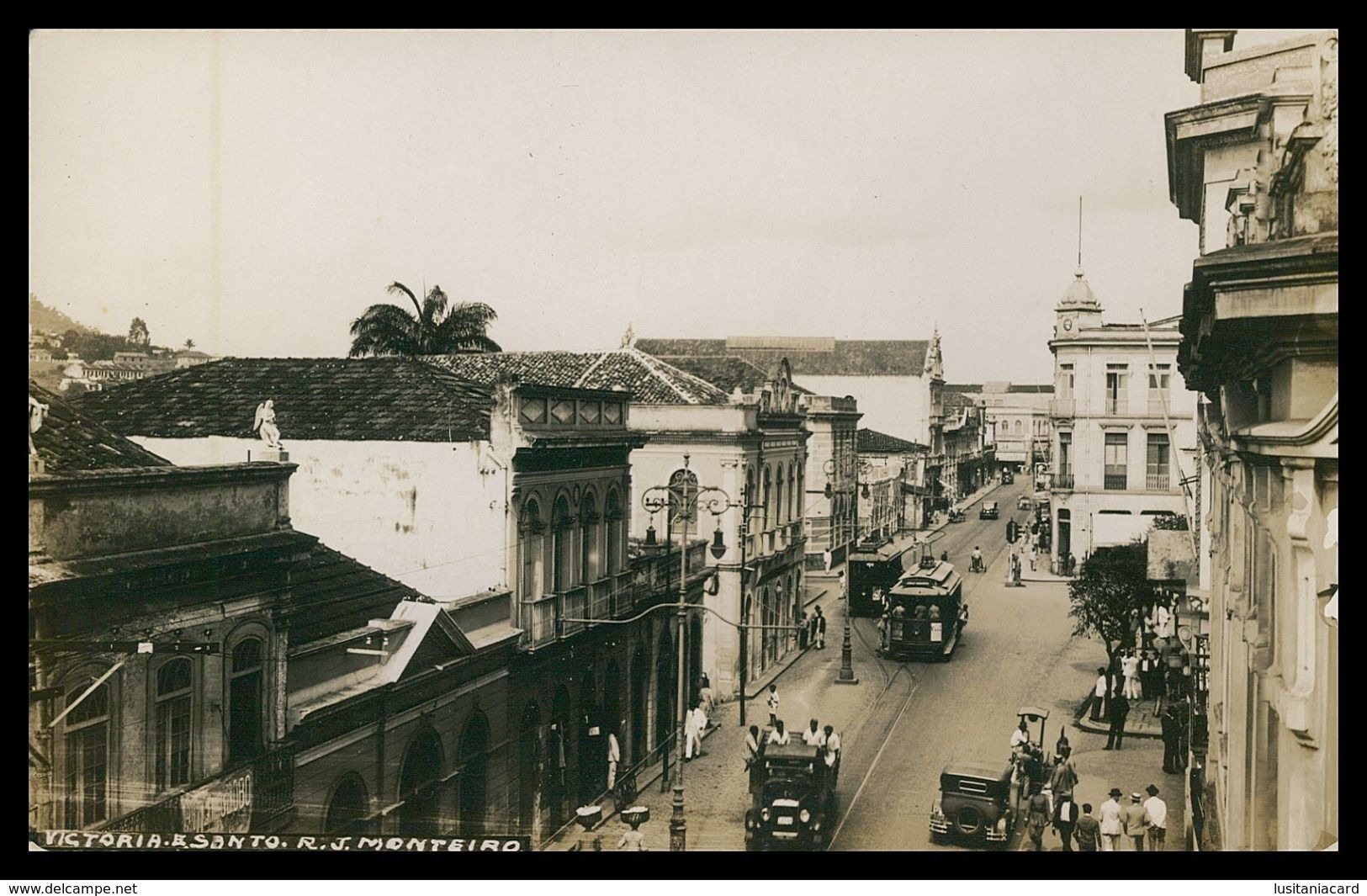 VITORIA - Avenida Affonso Penna. ( Ed. R. J. Monteiro )carte Postale - Vitória