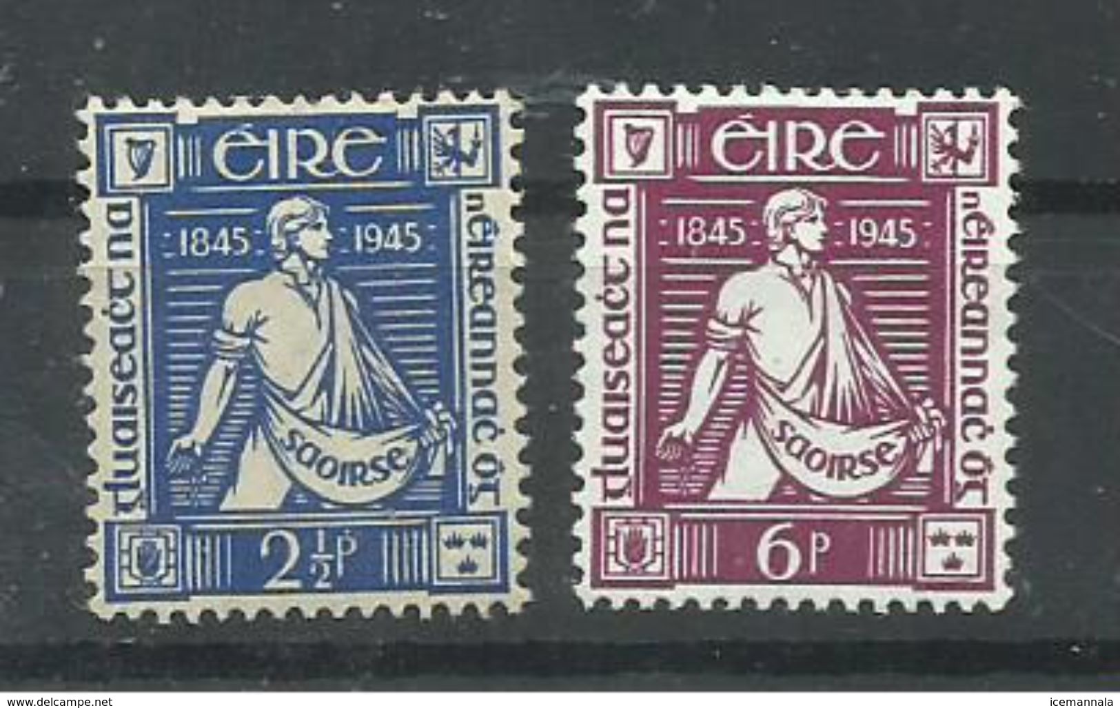 IRLANDA YVERT 102/03    MH  * - Unused Stamps