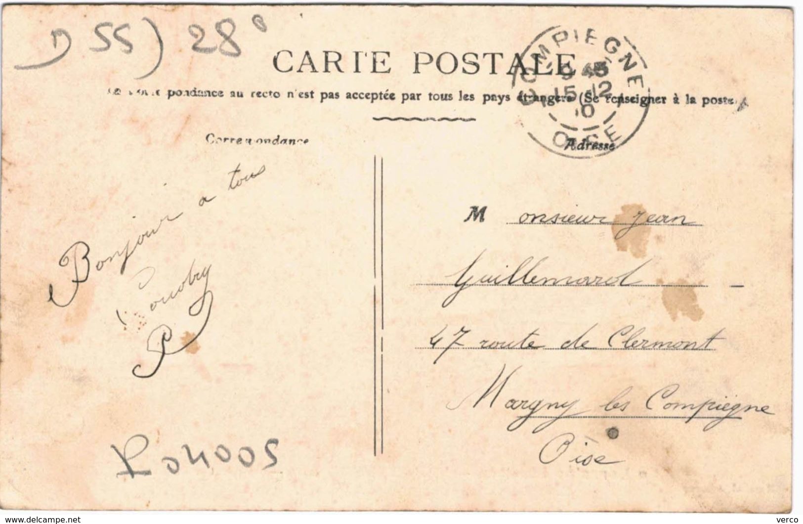Carte Postale Ancienne De VIGNEULLES-Le Quartier Du Lavoir - Vigneulles Les Hattonchatel