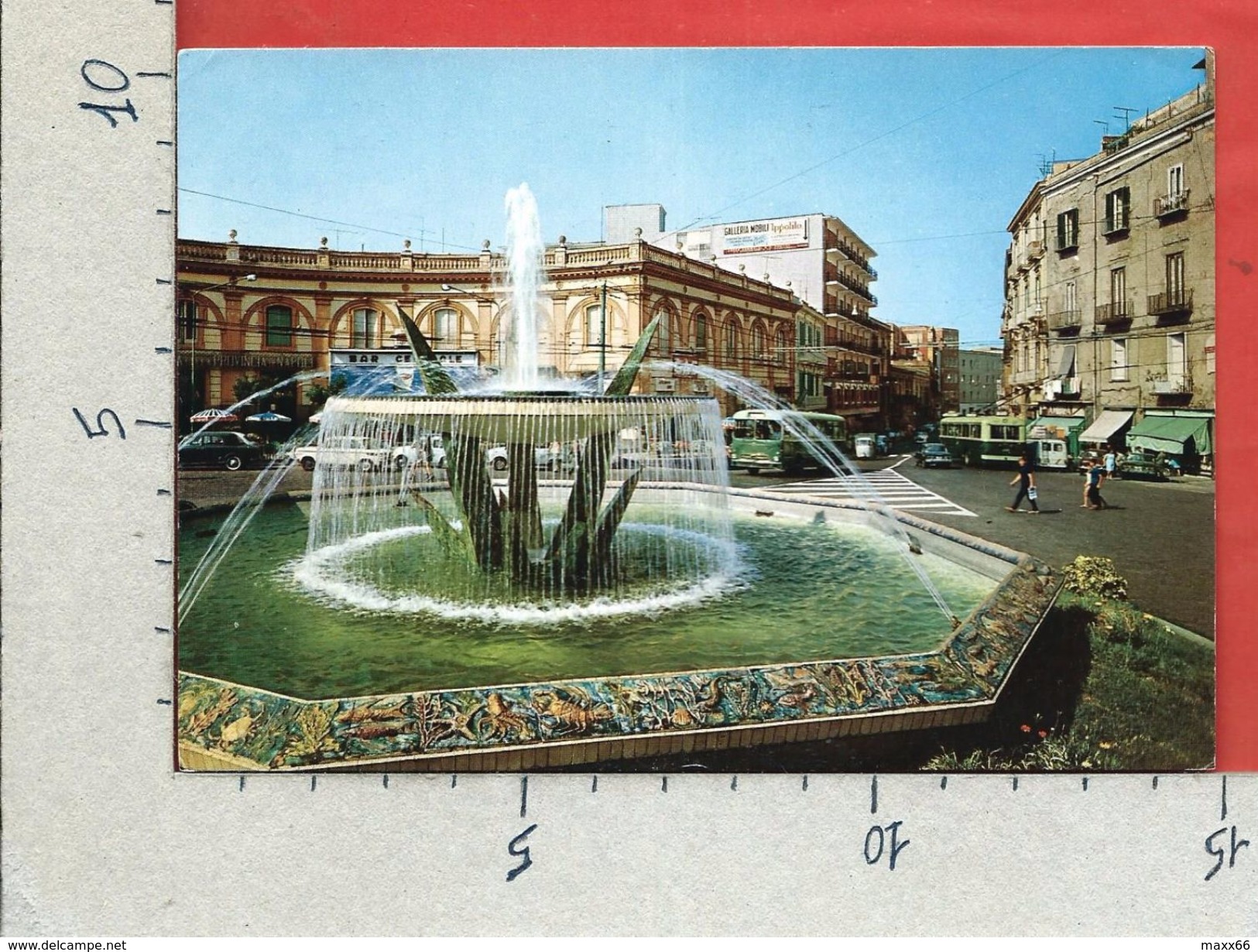 CARTOLINA VG ITALIA - PORTICI (NA) - Piazza S. Ciro - 10 X 15 - ANN. 1968 - Portici