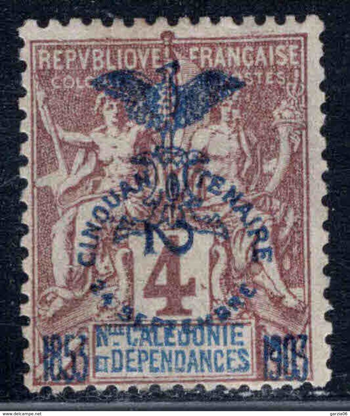 Nouvelle Caledonie  - 1903 - Type Sage Surch -   N° 82 - Neuf * - MLH - Neufs