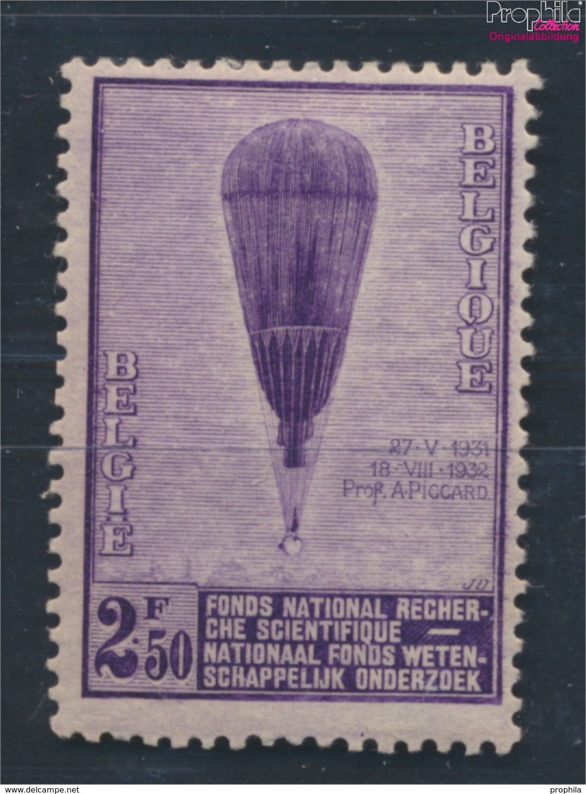 Belgien 346 Mit Falz 1932 Wissenschaft (7202842 - Sonstige & Ohne Zuordnung