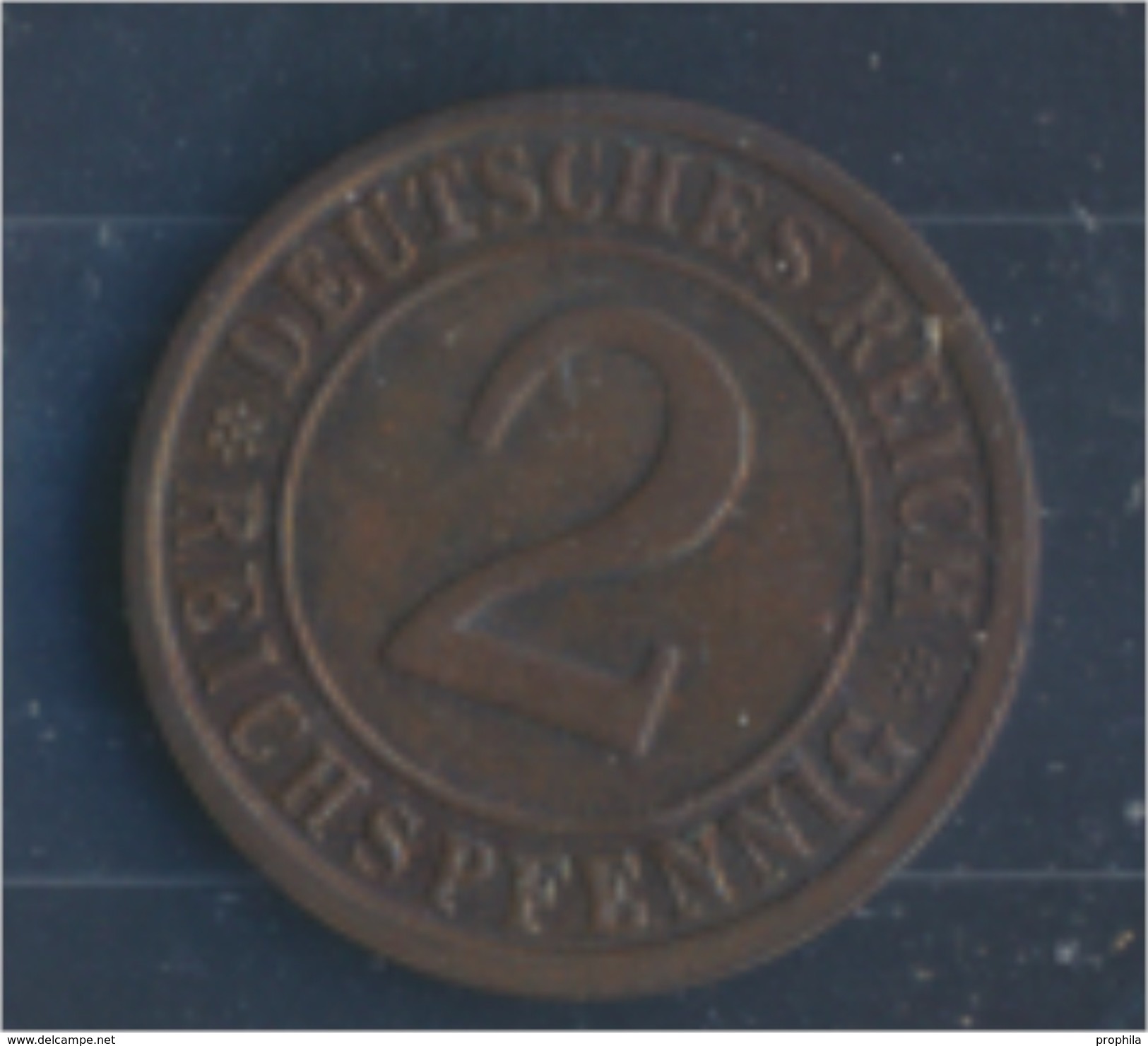 Deutsches Reich Jägernr: 314 1925 G Vorzüglich Bronze 1925 2 Reichspfennig Ährengarbe (7862421 - 2 Rentenpfennig & 2 Reichspfennig