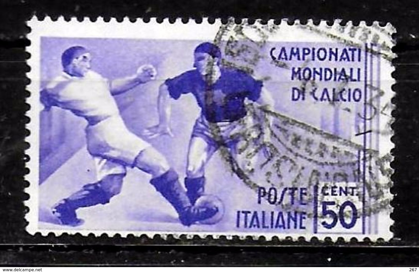 ITALIE   N° 341   Oblitere    Cup  1934  Fussball  Soccer   Football - 1934 – Italie