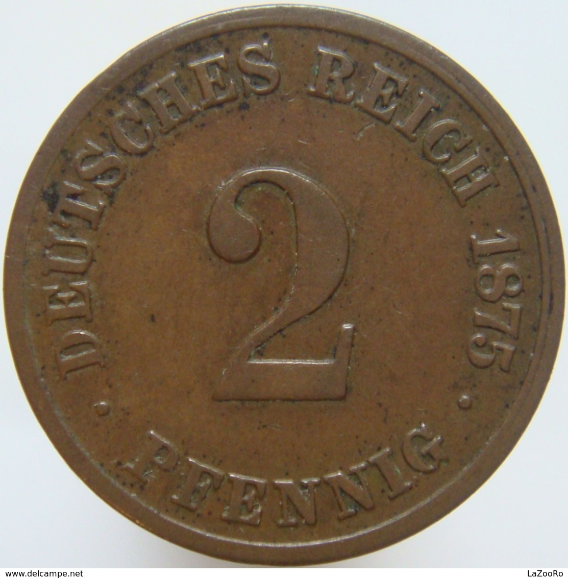 Germany 2 Pfennig 1875 C XF - 2 Pfennig