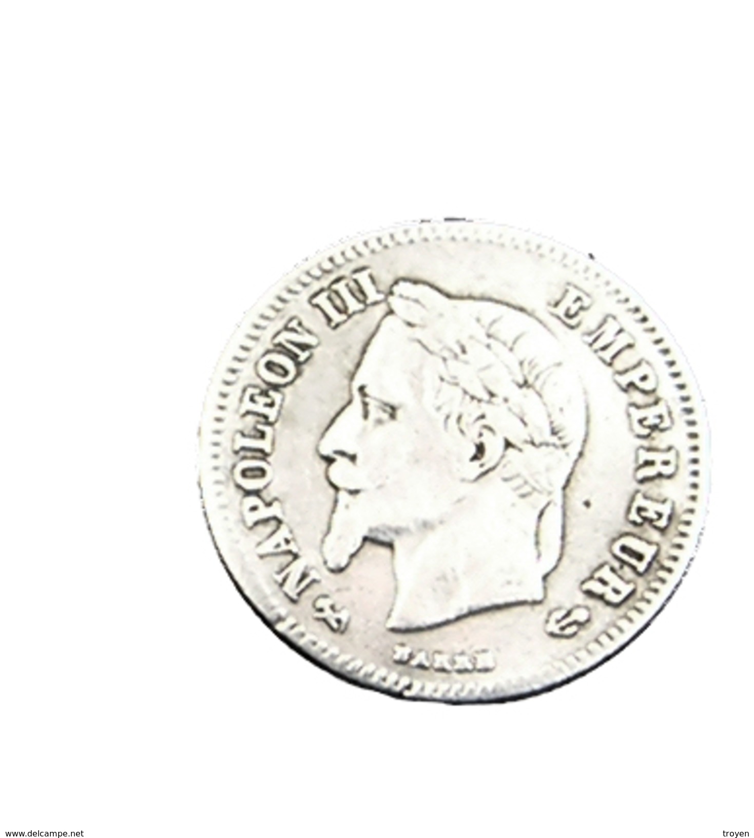 20 Centimes - Napoléon III - France - 1864 K - Bordeaux - Argent  - Rare - TB+ - - 20 Centimes