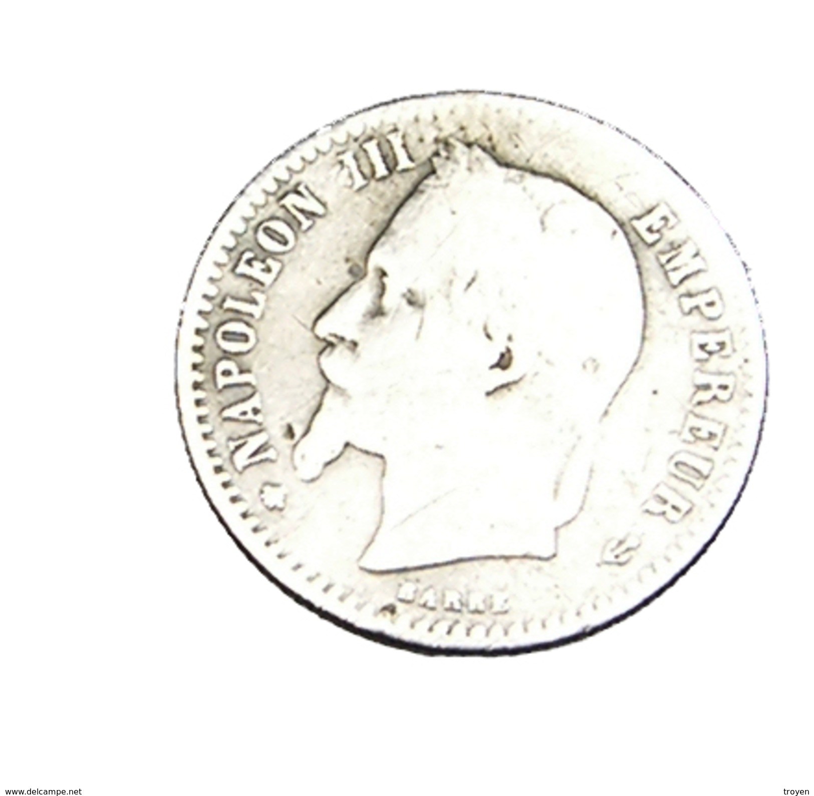 50 Centimes - Napoléon III - France - 1864 A - Argent  - TB - - 50 Centimes