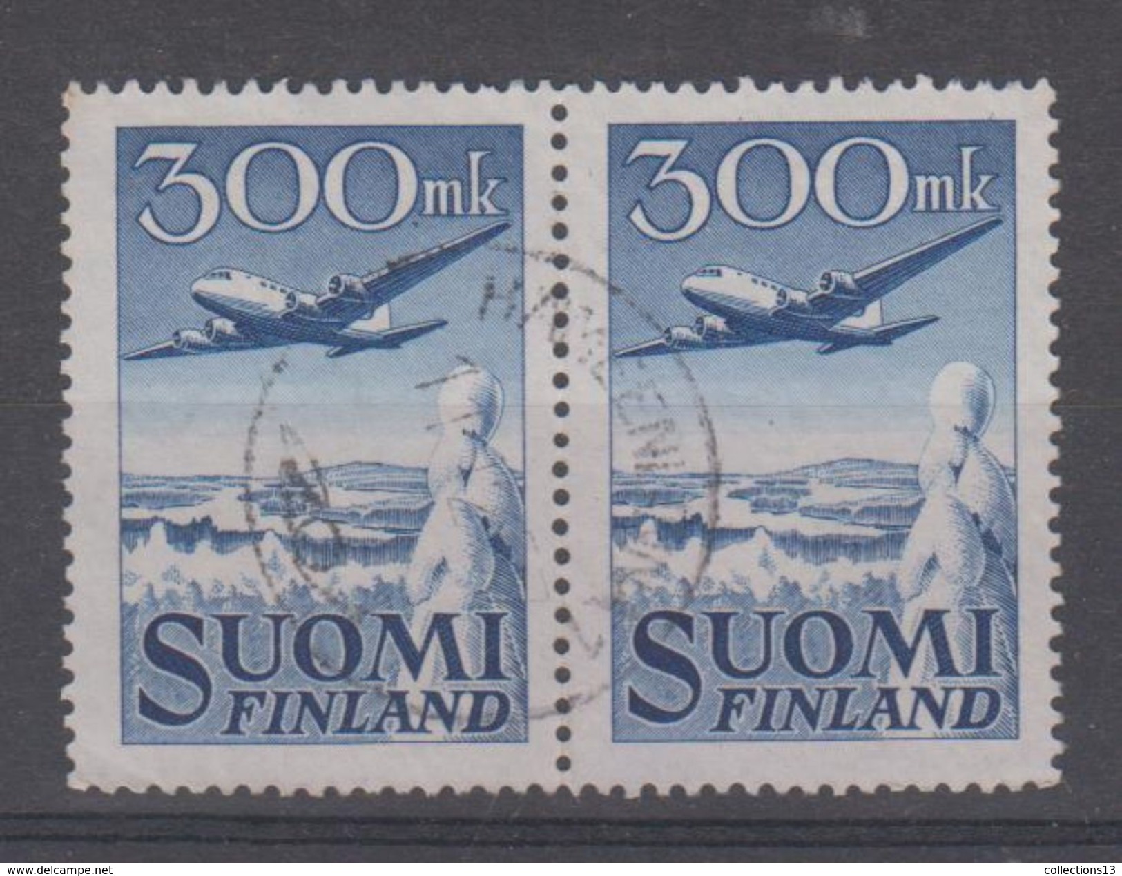 FINLANDE - PA 2 (paire) Obli Cote 27 Euros Depart à 10% - Used Stamps